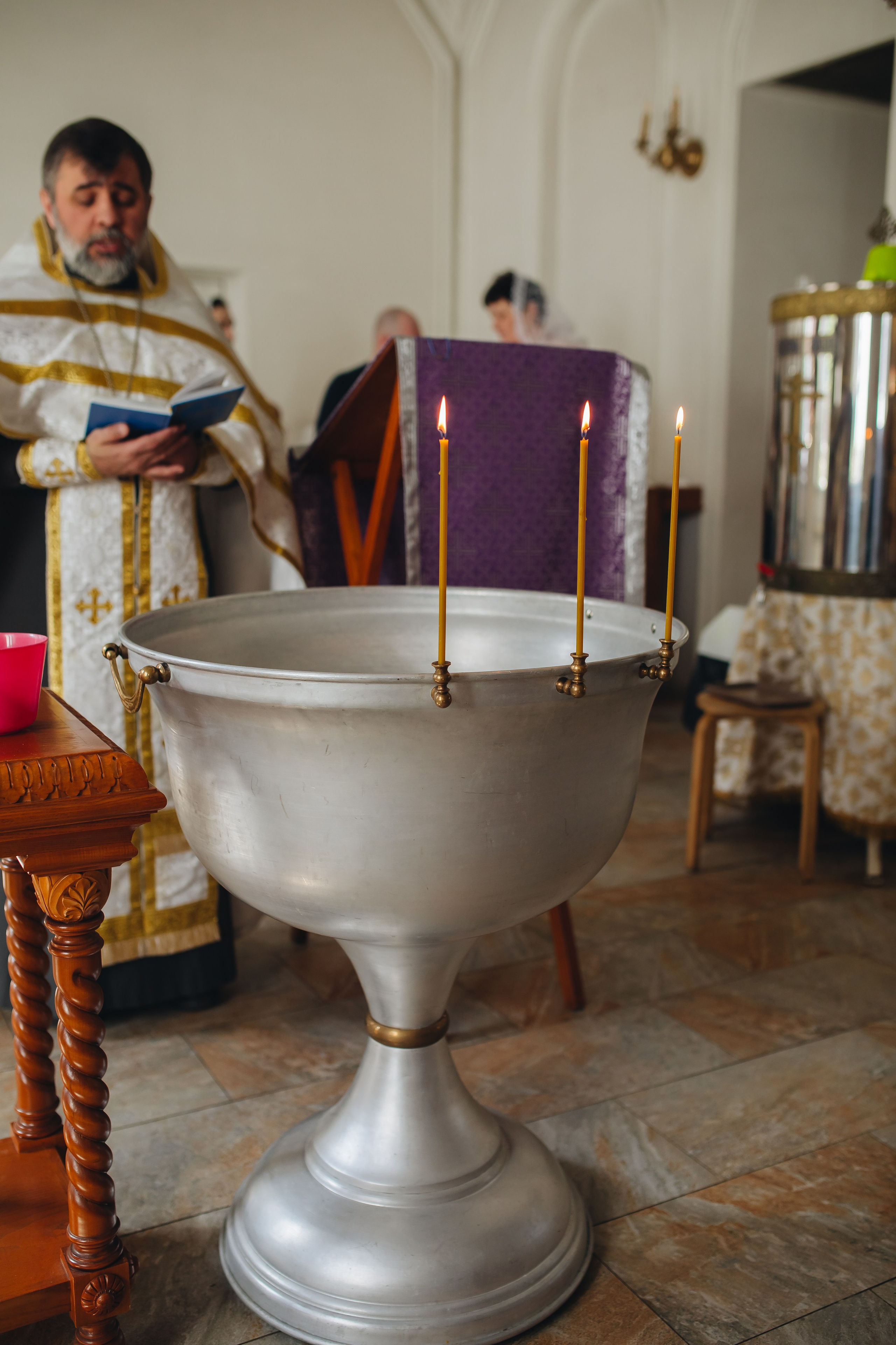 Крещение в светлом Храме. Семейный и детский фотограф в Москве Дорогова Екатерина