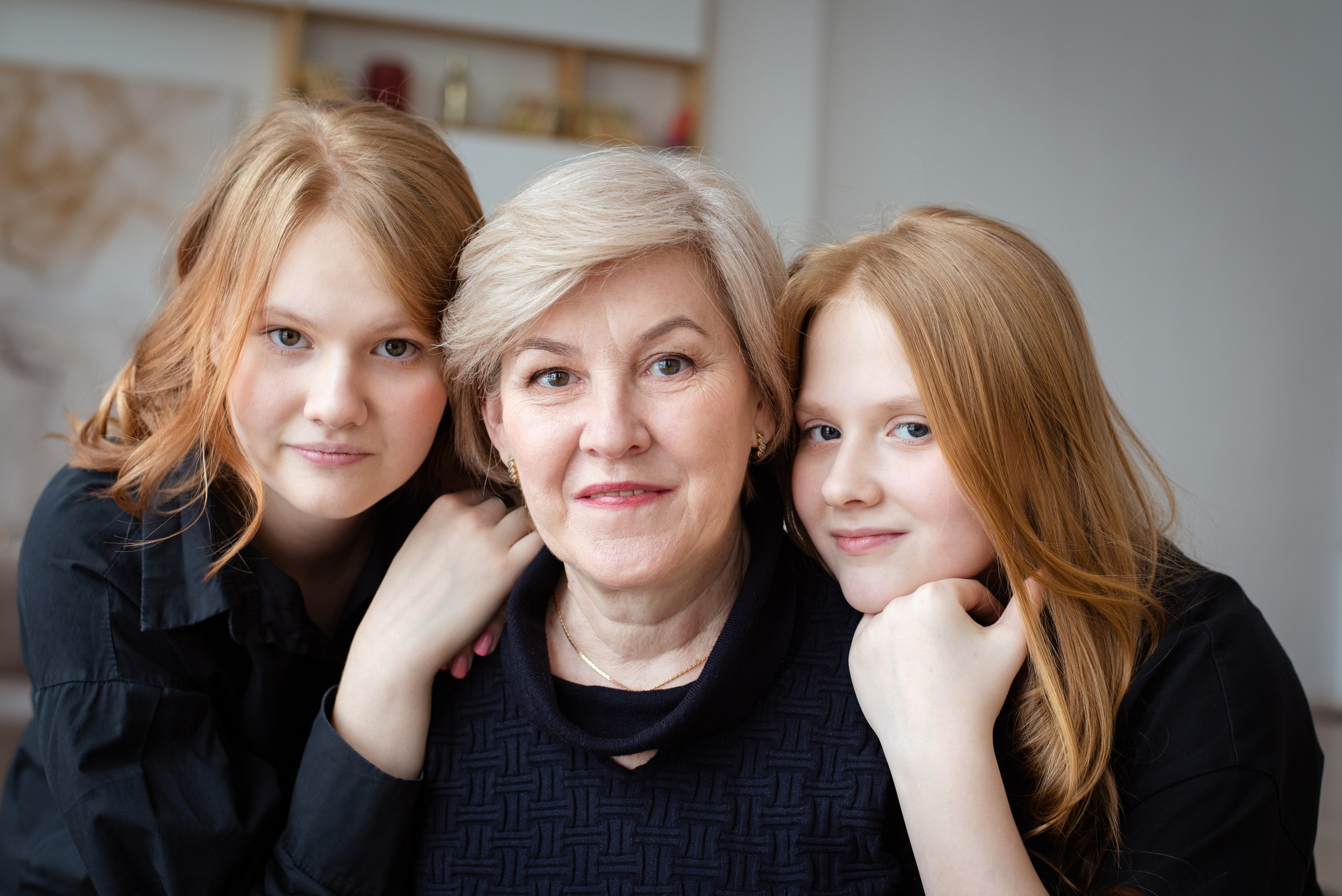 Семейная фотосессия в студии. Фотограф в Москве, Красногорске Анна Силицкая