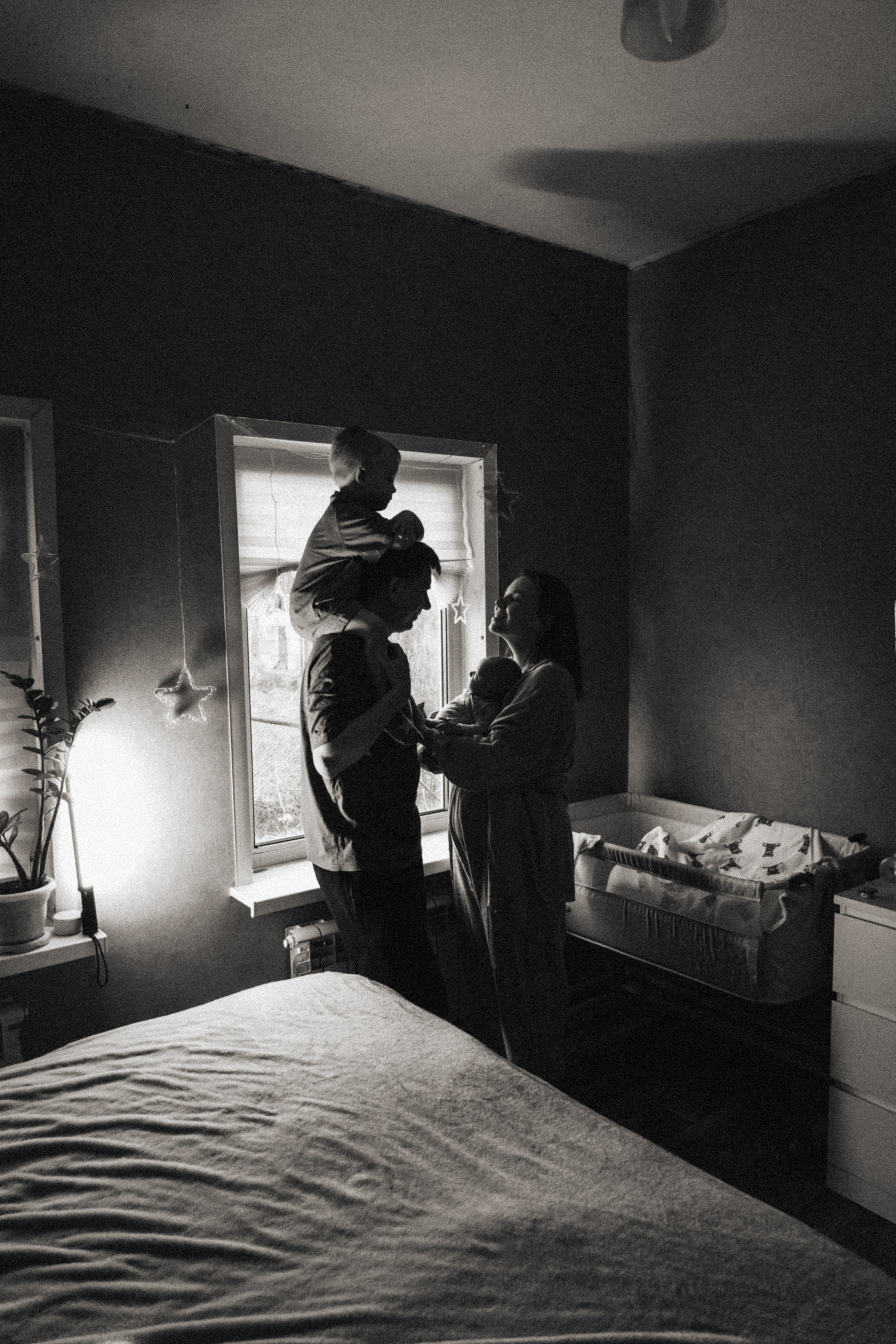 Домашняя. Ира Илья Давид и Богдан. Фотограф Березенская Ирина в Новосибирске
