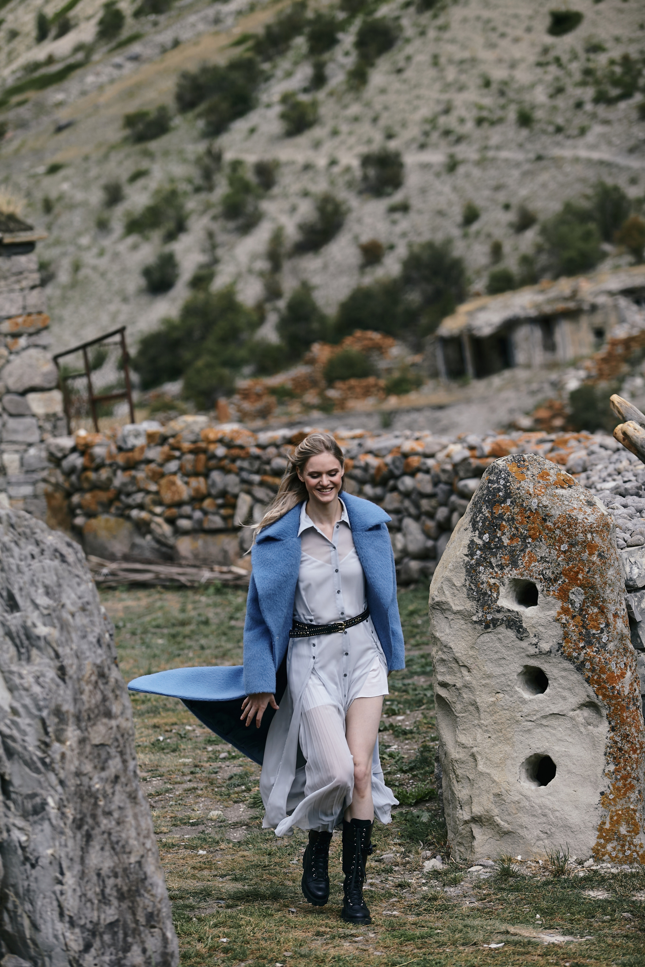 Съемка для бренда одежды. Фотограф Продюсер в горах КБР / Москва  Нальчик Горы