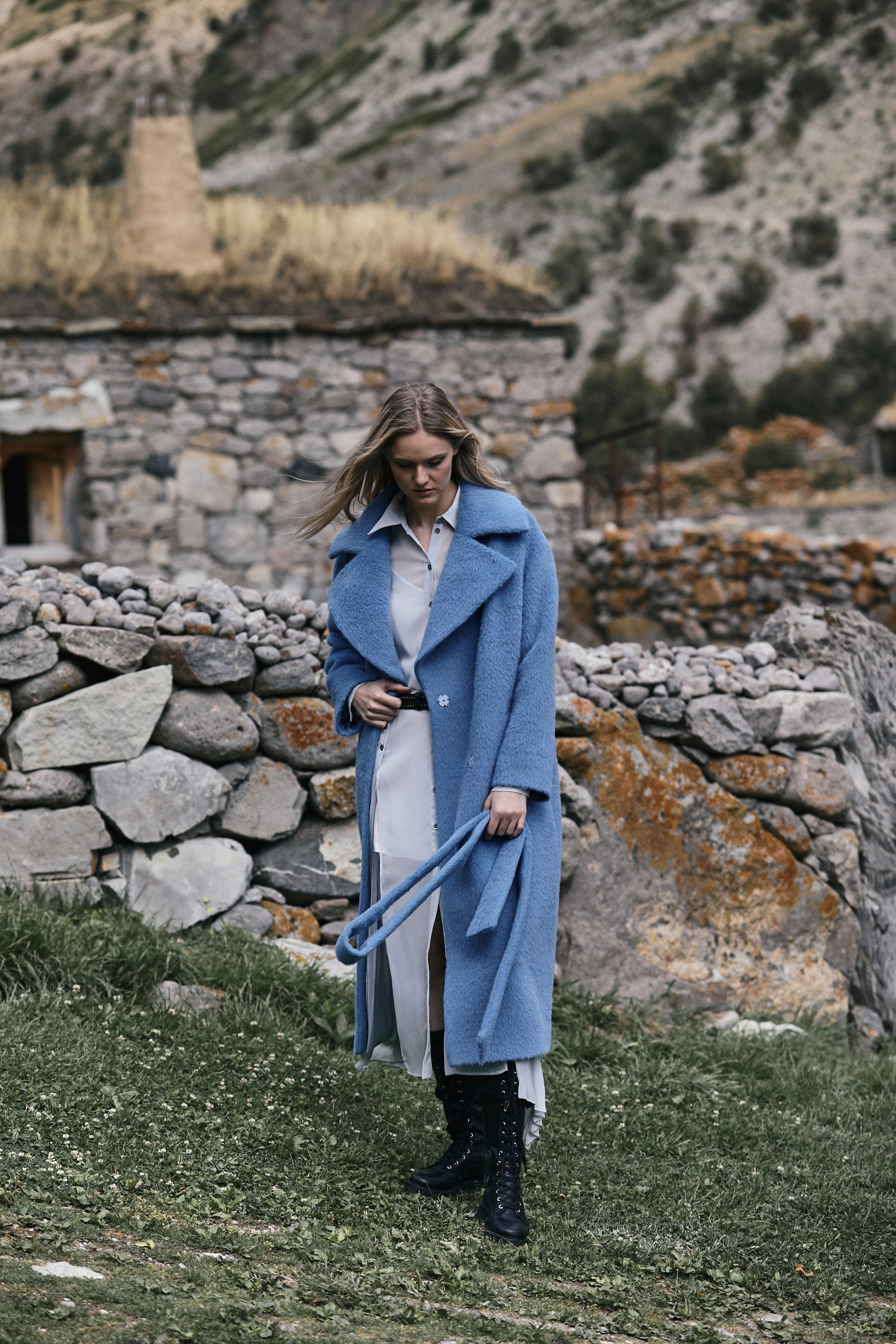 Съемка для бренда одежды. Фотограф Продюсер в горах КБР / Москва  Нальчик Горы