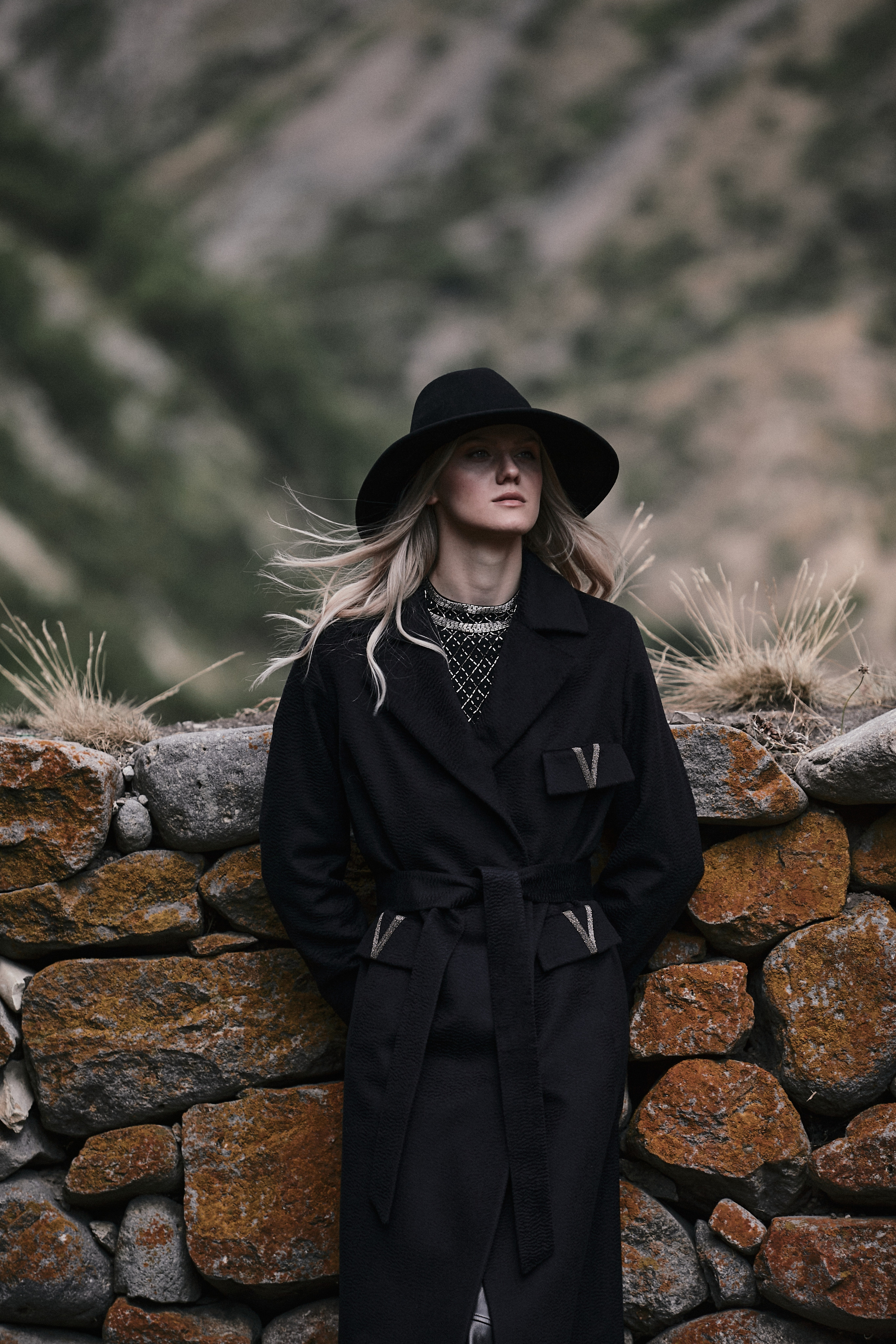 Съемка для бренда одежды. Фотограф Продюсер в горах КБР / Москва  Нальчик Горы