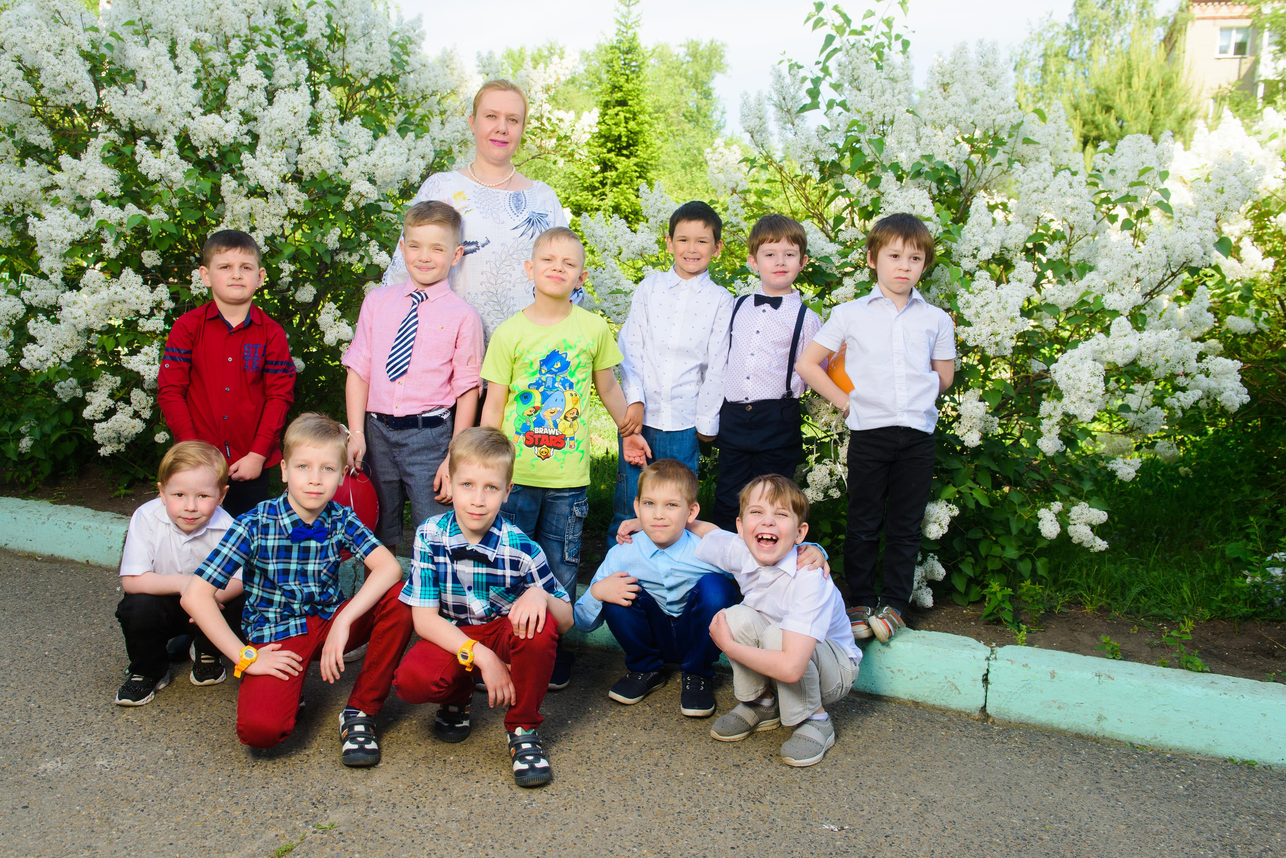 Фотосъемка выпускного в детском саду и школе. Томск. Студия выпускных альбомов Ольги Галкиной. Томск