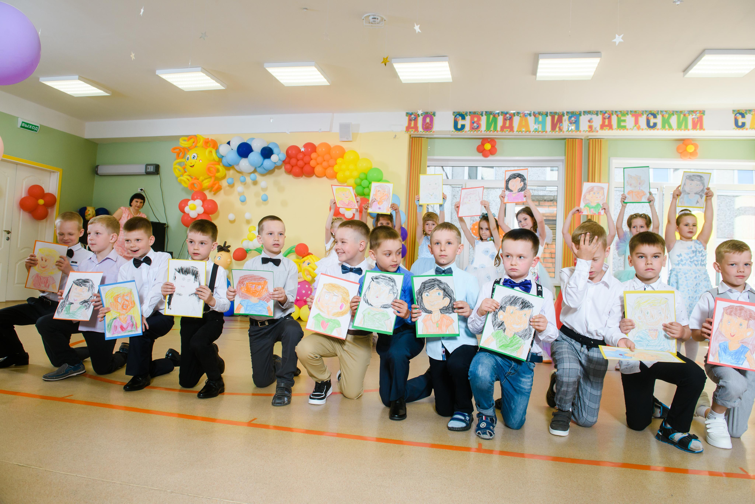 Фотосъемка выпускного в детском саду и школе. Томск. Студия выпускных альбомов Ольги Галкиной. Томск