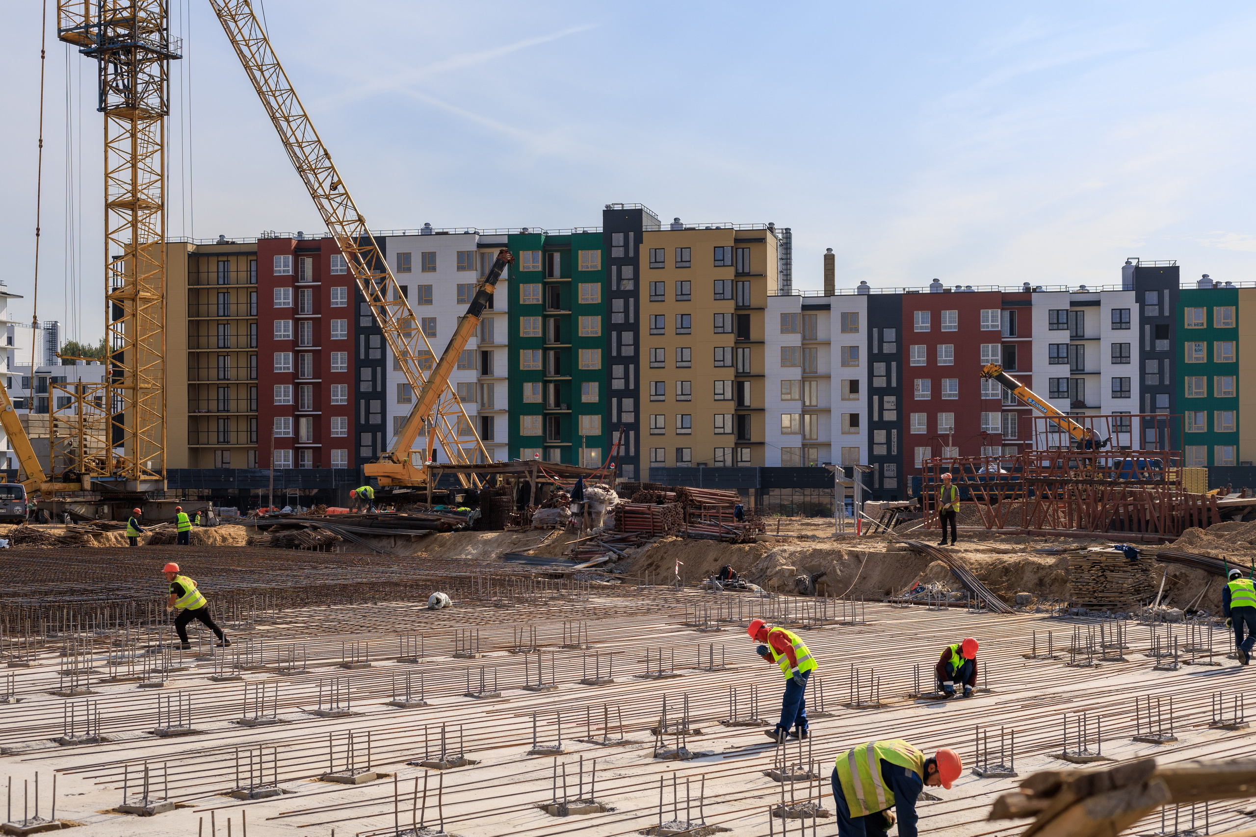 Архитектурная и репортажная фотосъёмка для застройщика