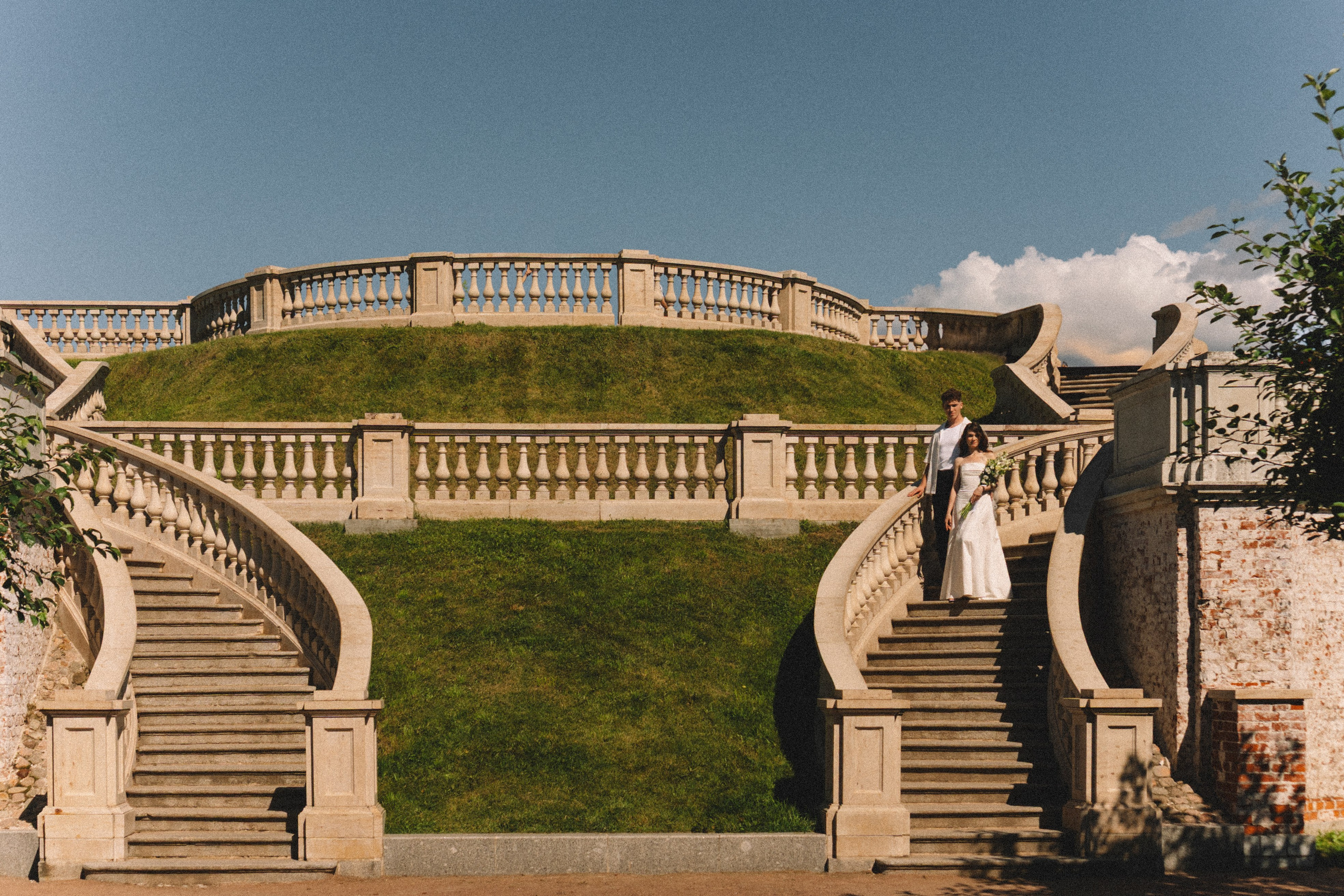 СВАДЕБНАЯ СЬЕМКА В ПЕТЕРГОФЕ И СЬЕМКА РЕПОРТАЖА В ЗАГСЕ ПЕТЕРГОФА. Профессиональный фотограф, Санкт-Петербург — Виктория Богомолова