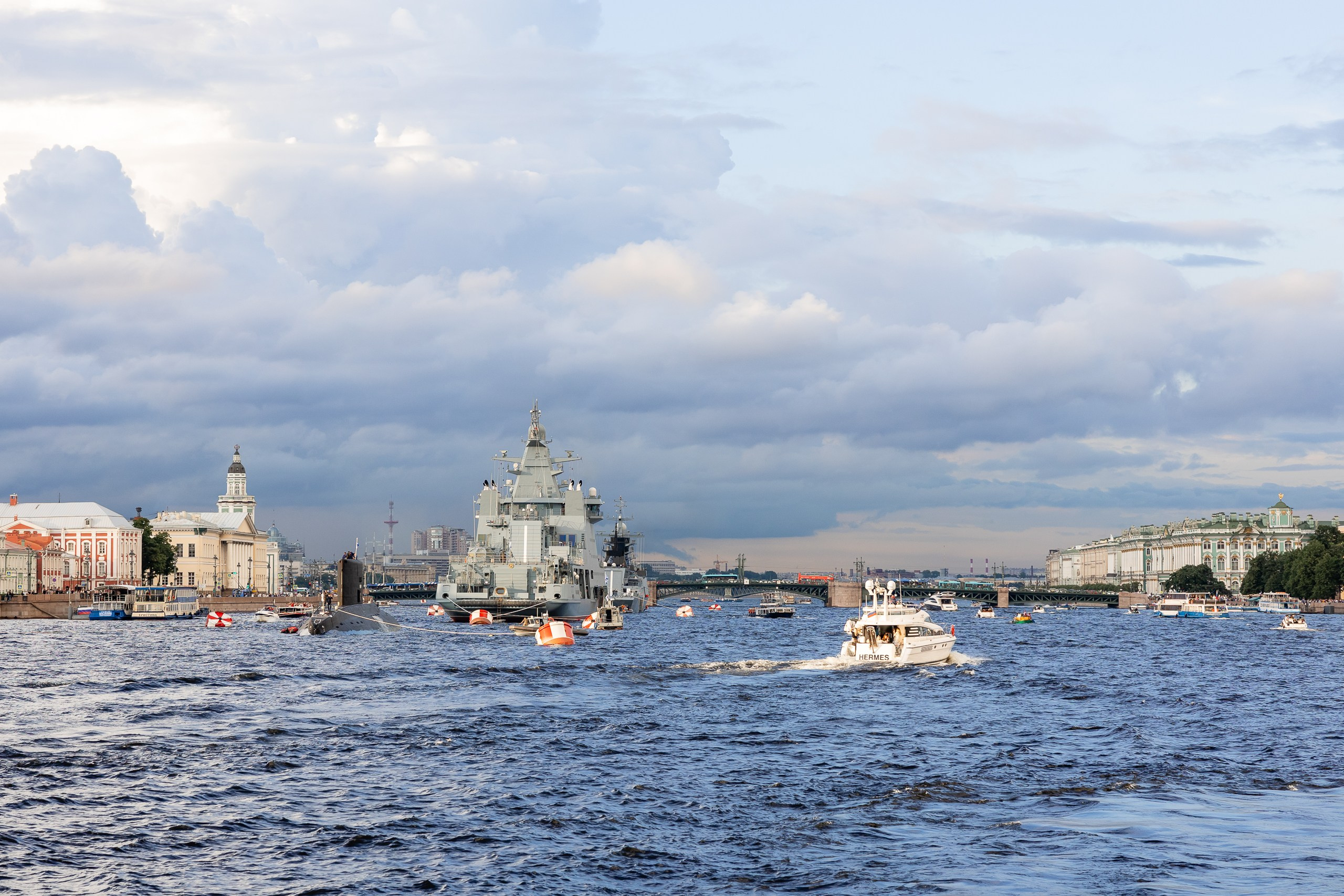 Экскурсия на двухпалубном теплоходе по Неве. Фотограф в Санкт-Петербурге — Сергей Петров
