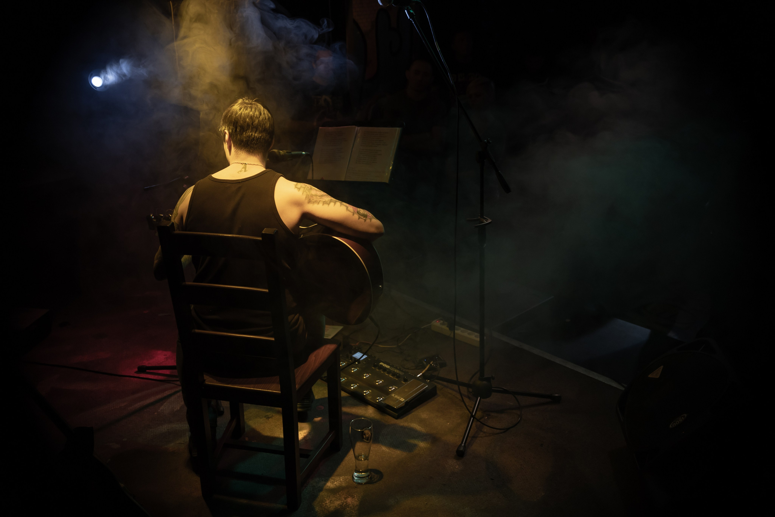 Антон Макаров. Трибьют «Сектор газа», клуб-галерея Эрмитаж. 07.12.2024. Фотограф Регина Крикунова г. Красноярск