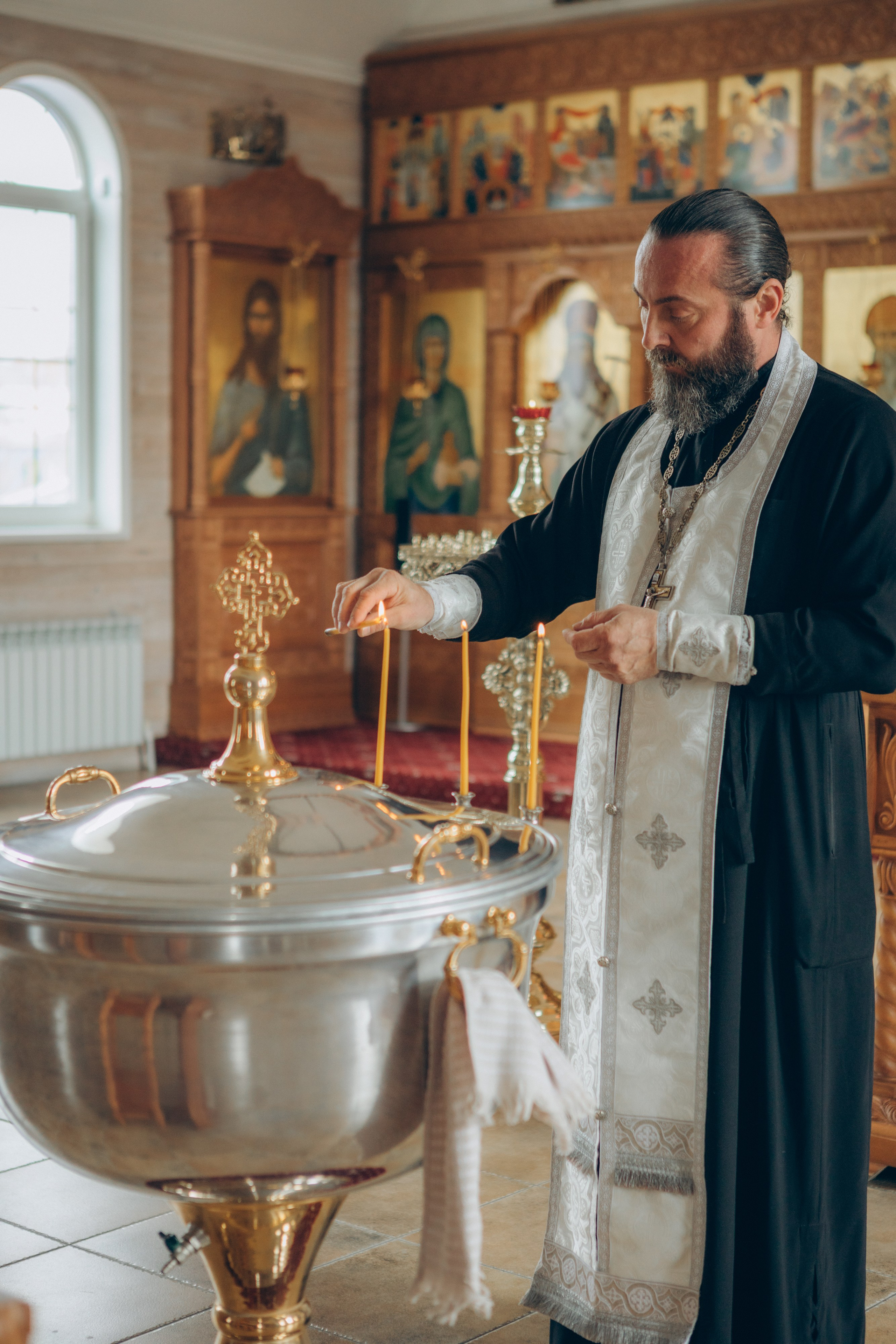 Крещение Льва. Семейный фотограф и фотограф на роды в Ростове-на-Дону Мухина Виктория