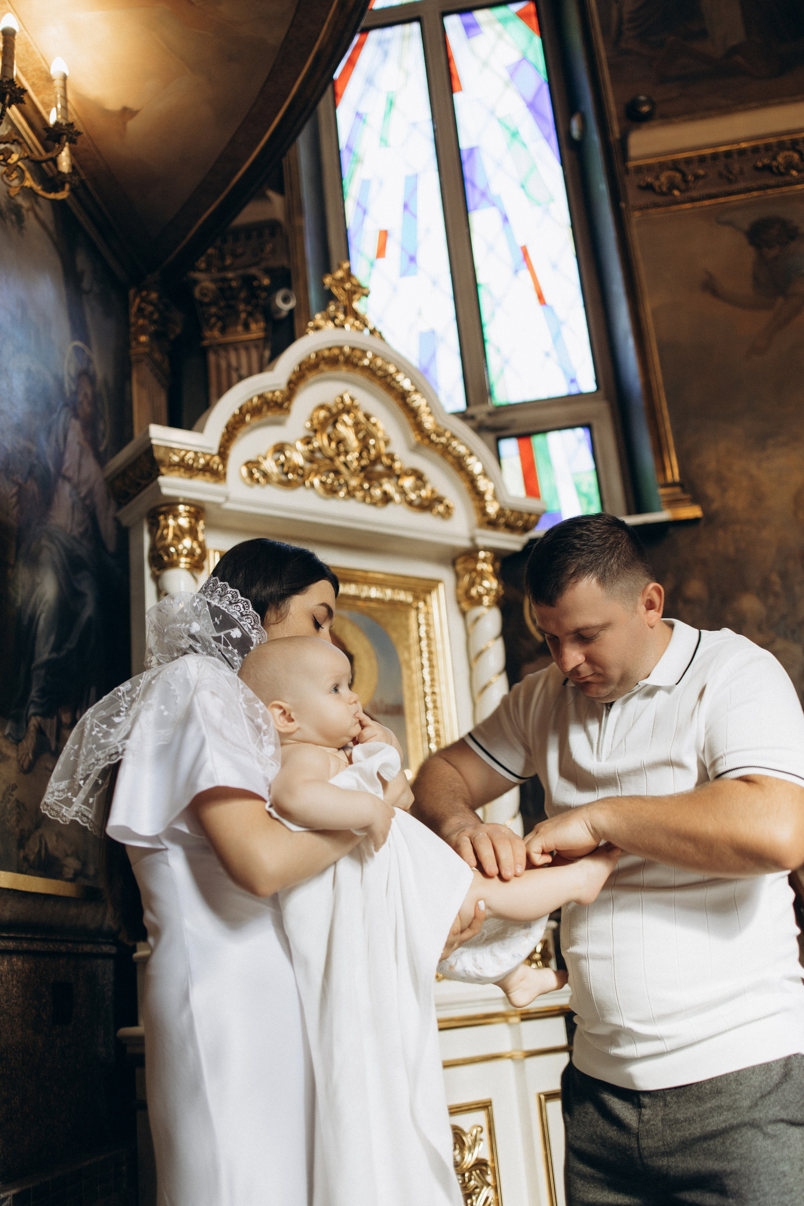 Крещение Арины. Самый теплый фотограф в Краснодаре Рябоконь Ксения