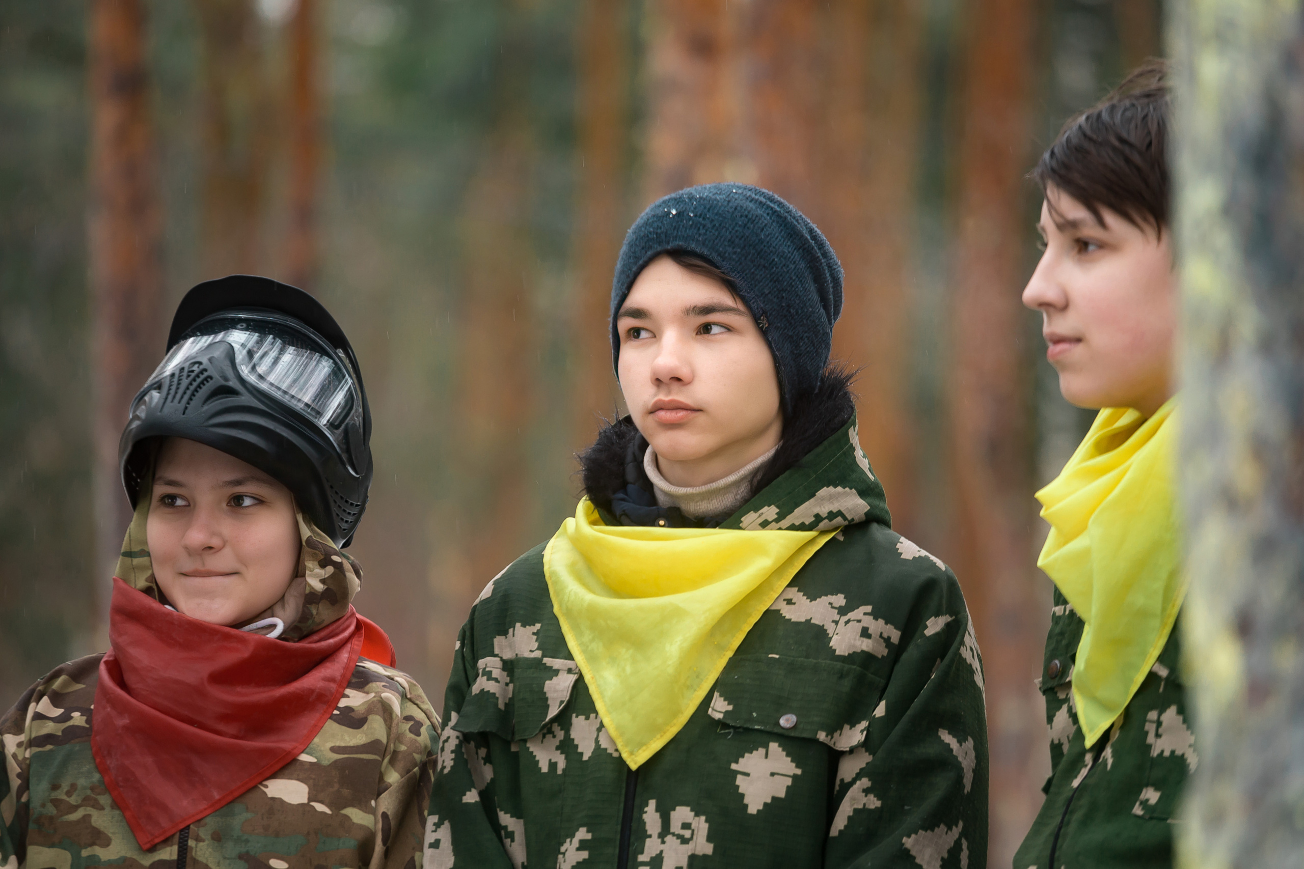 Пейнтбол в Партизан НН. Фотографиня Мария Дикова