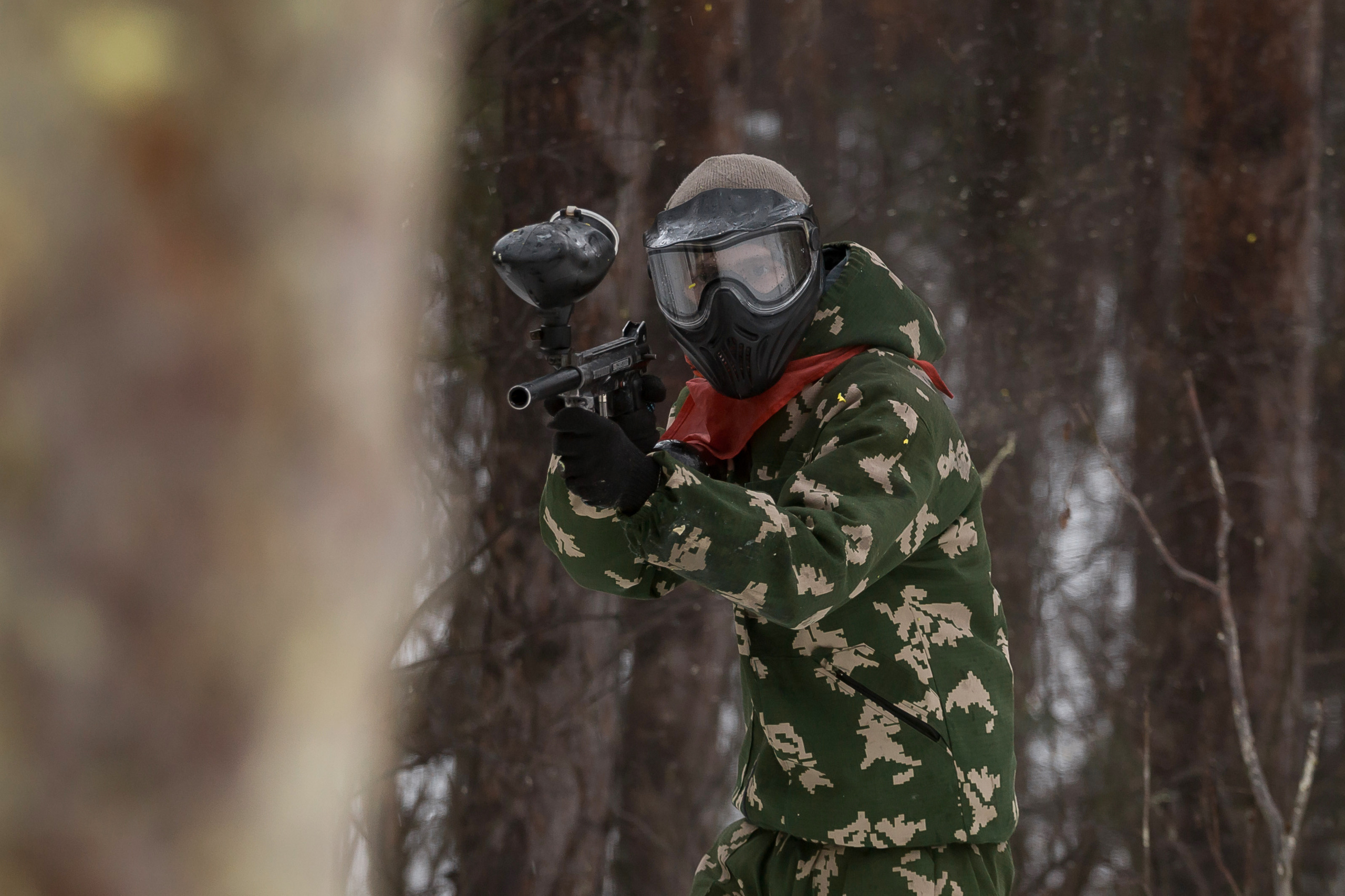 Пейнтбол в Партизан НН. Фотографиня Мария Дикова