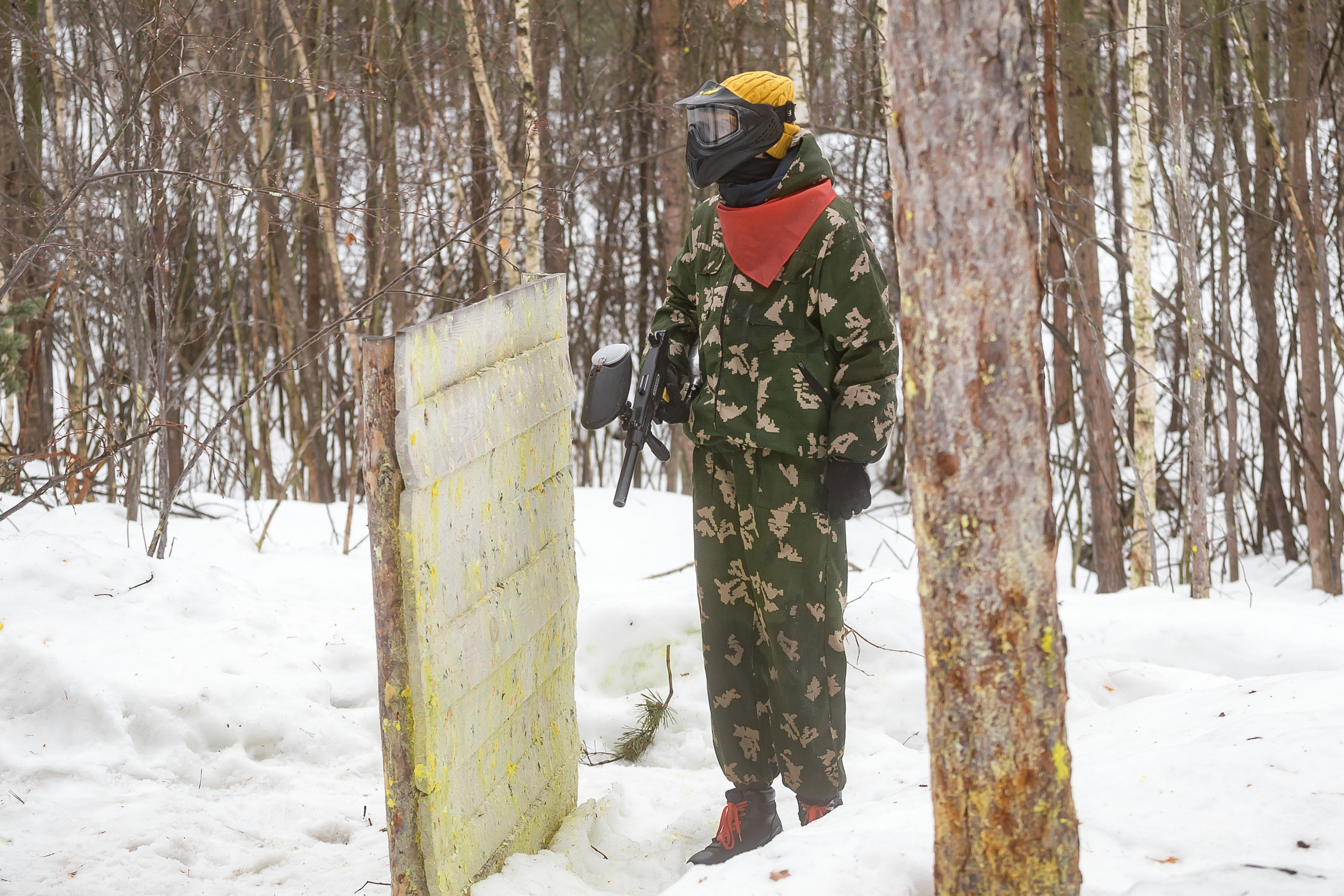 Пейнтбол в Партизан НН. Фотографиня Мария Дикова