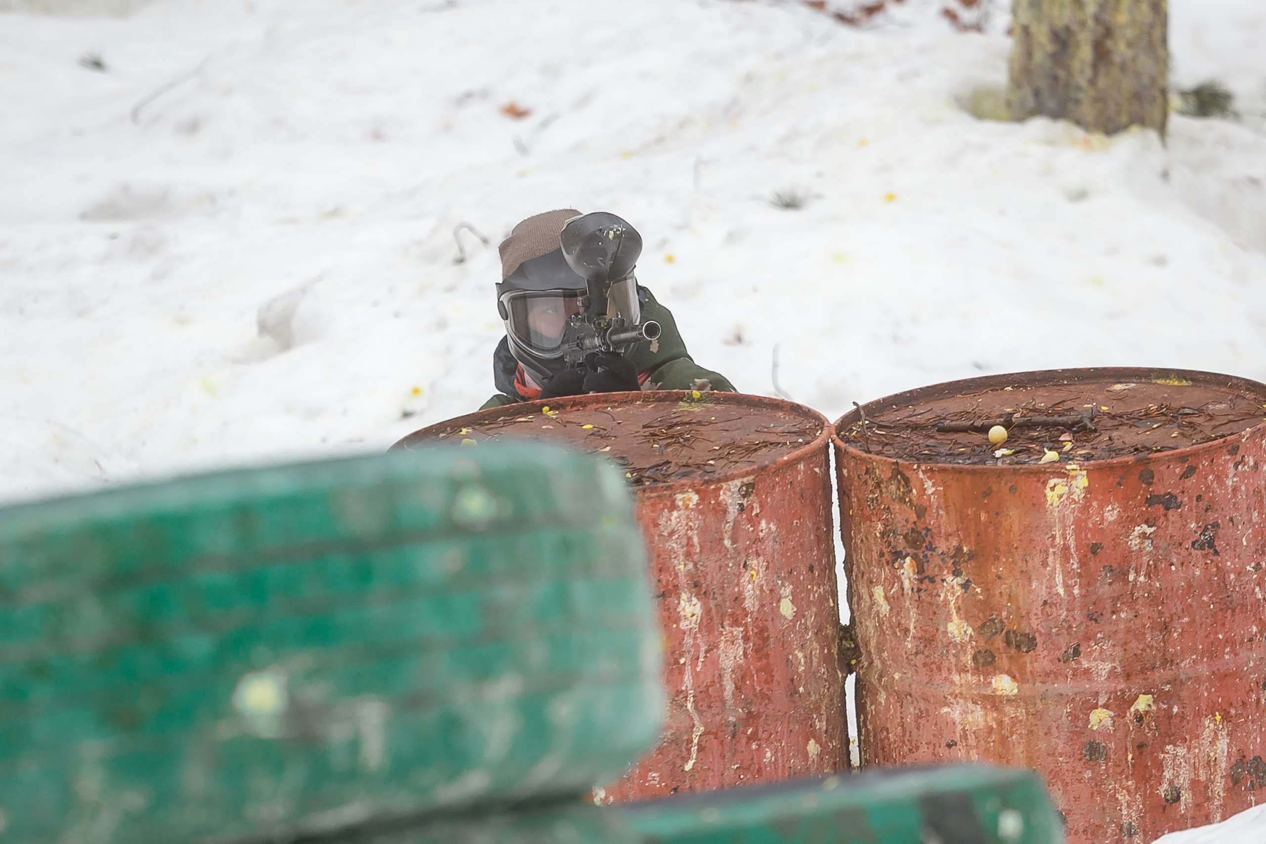 Пейнтбол в Партизан НН. Фотографиня Мария Дикова