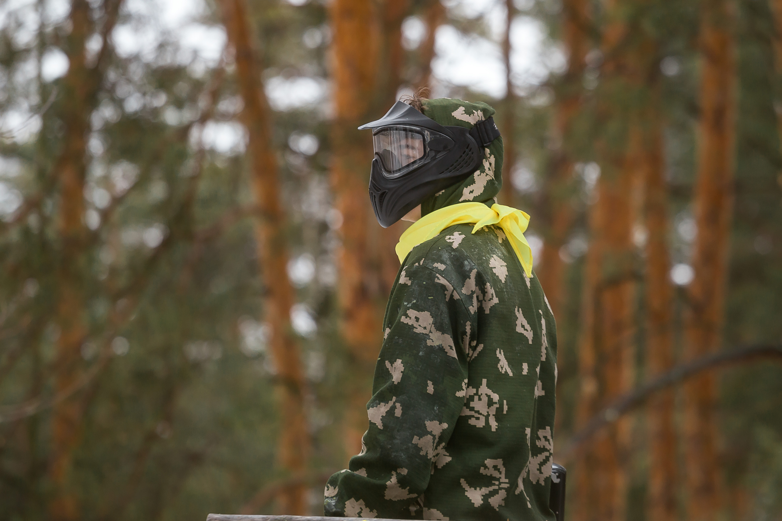 Пейнтбол в Партизан НН. Фотографиня Мария Дикова
