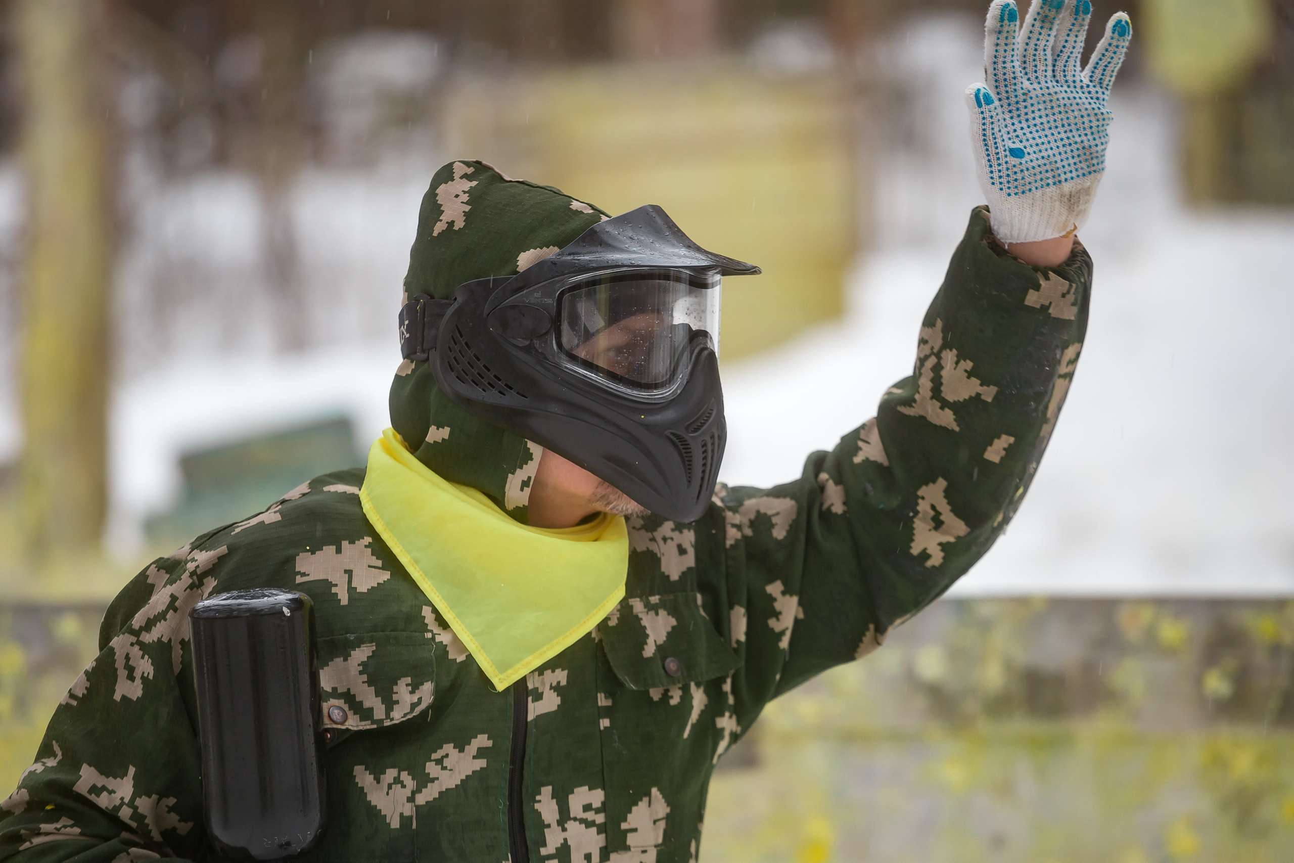 Пейнтбол в Партизан НН. Фотографиня Мария Дикова