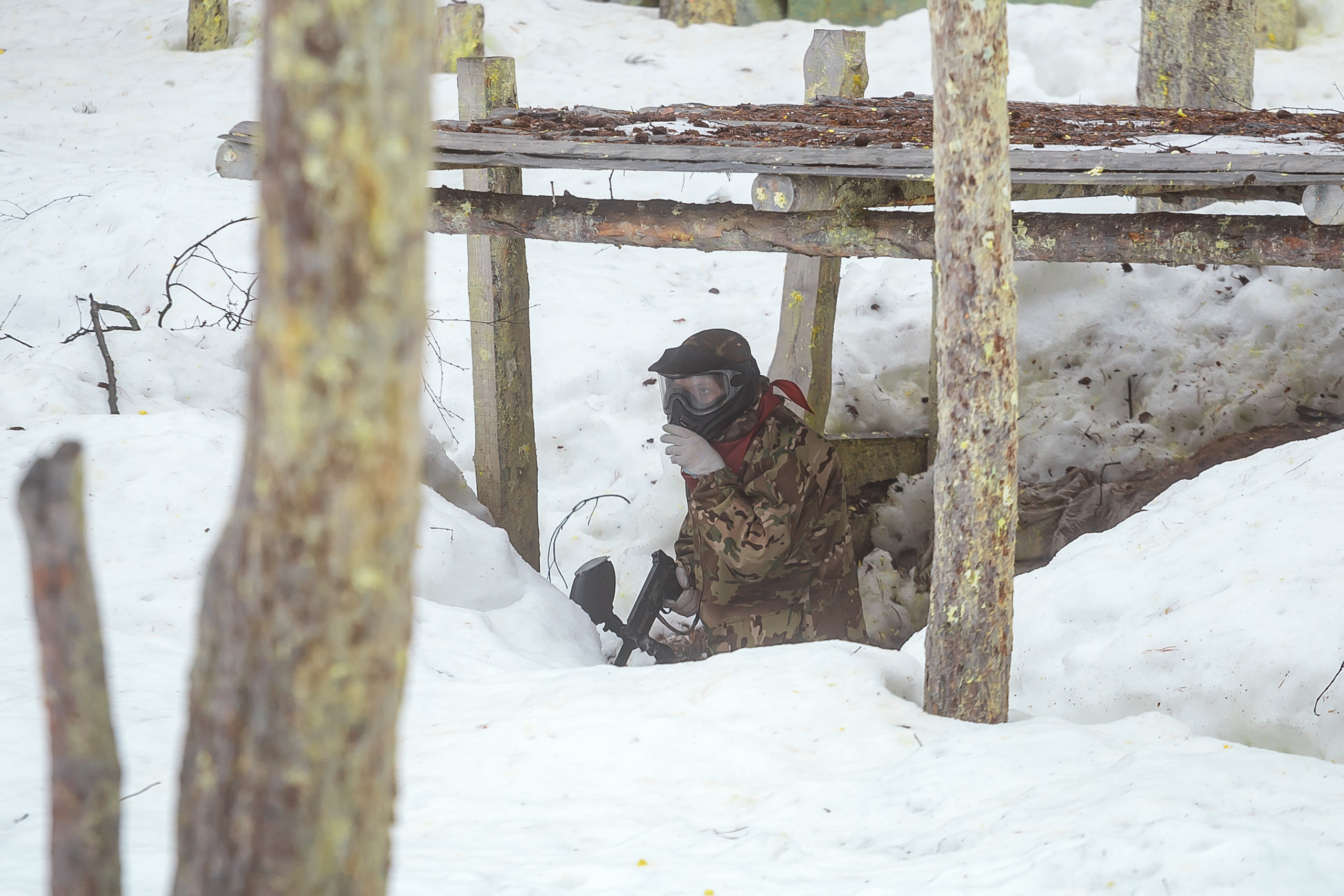 Пейнтбол в Партизан НН. Фотографиня Мария Дикова