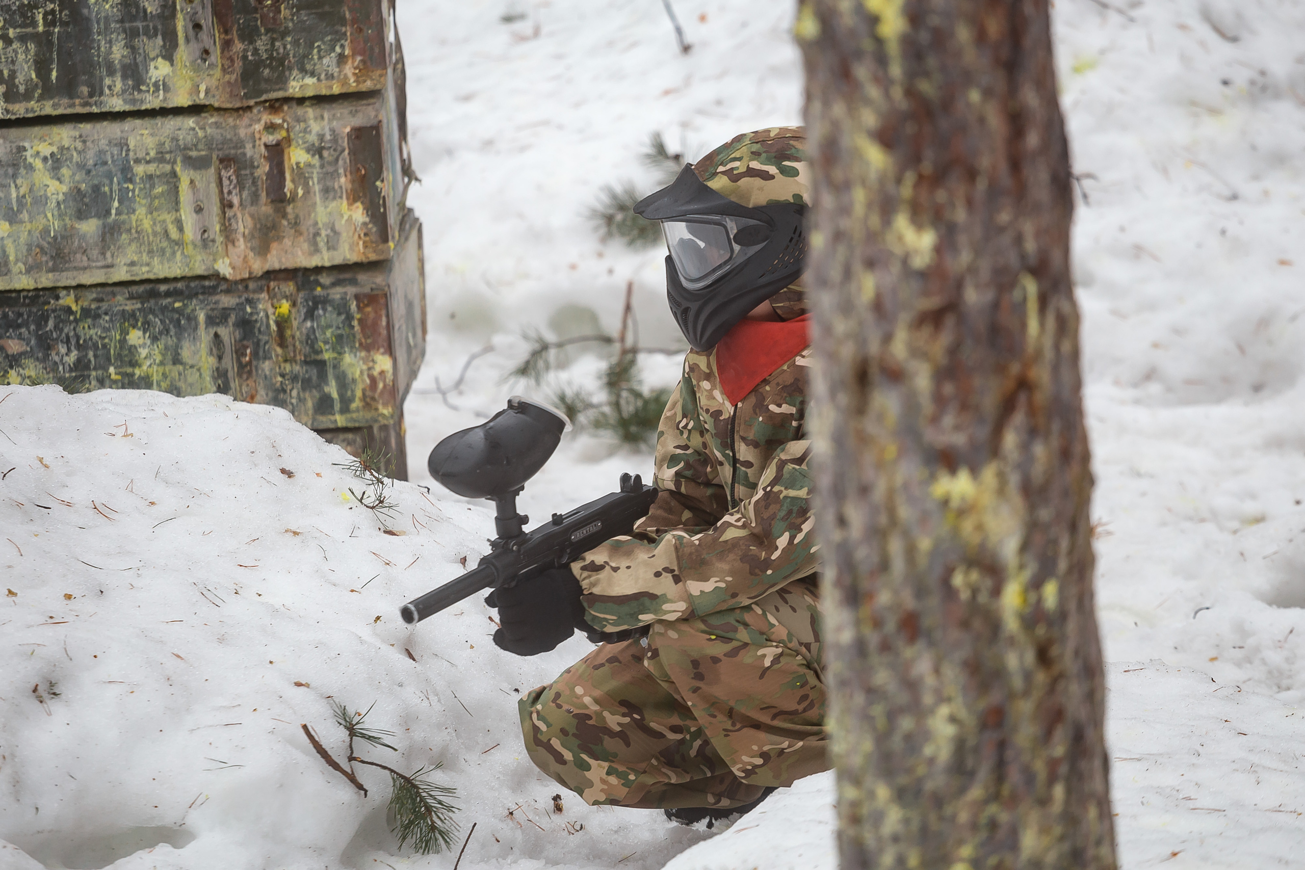 Пейнтбол в Партизан НН. Фотографиня Мария Дикова