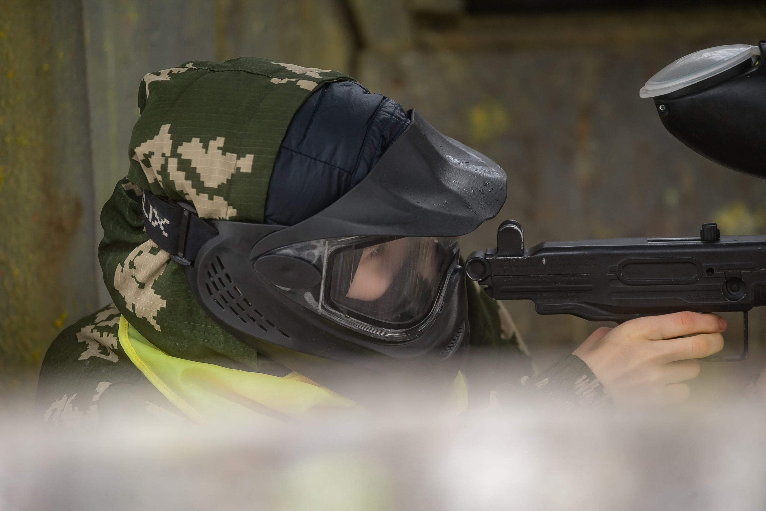 Пейнтбол в Партизан НН. Фотографиня Мария Дикова