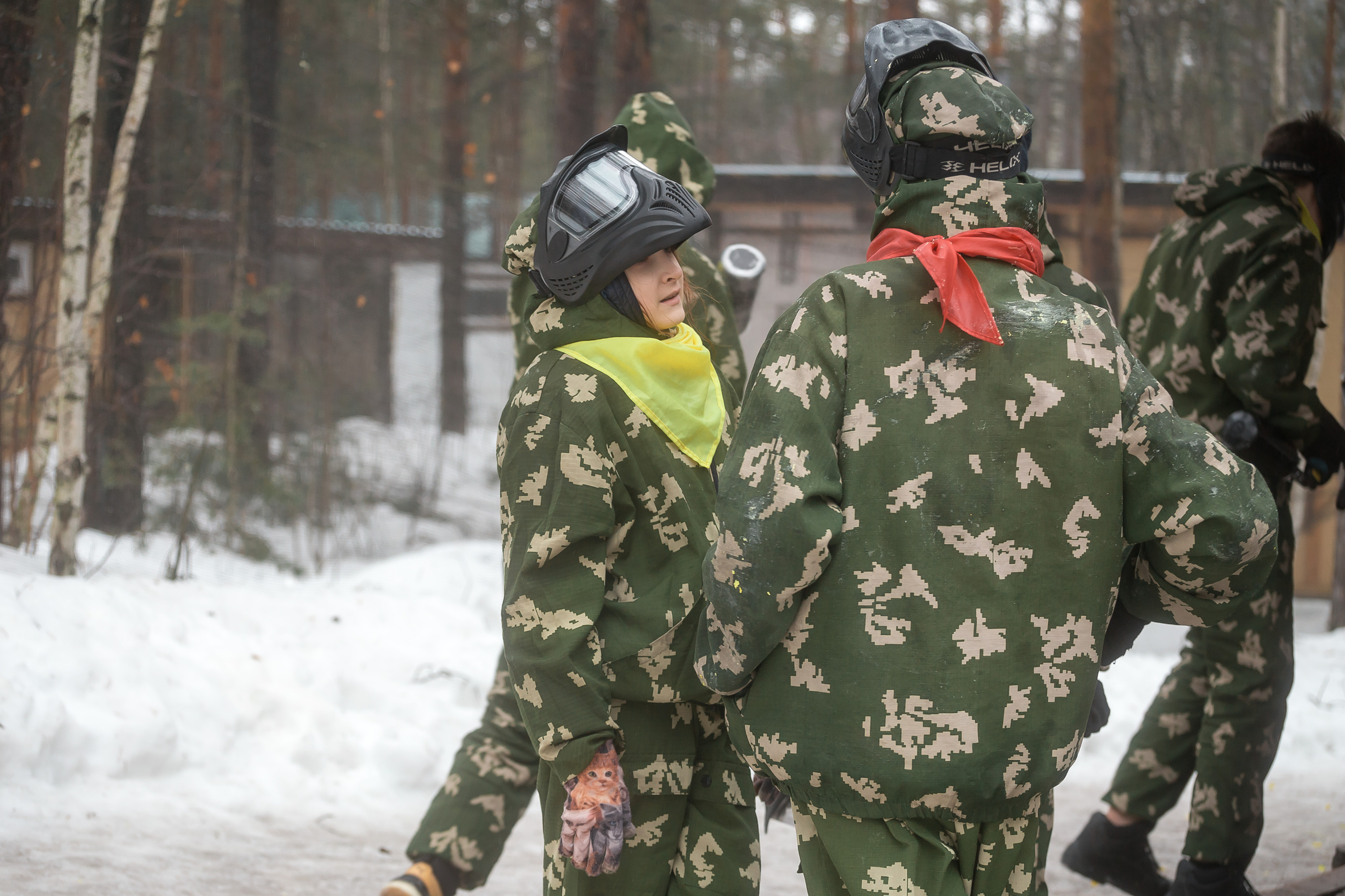 Пейнтбол в Партизан НН. Фотографиня Мария Дикова