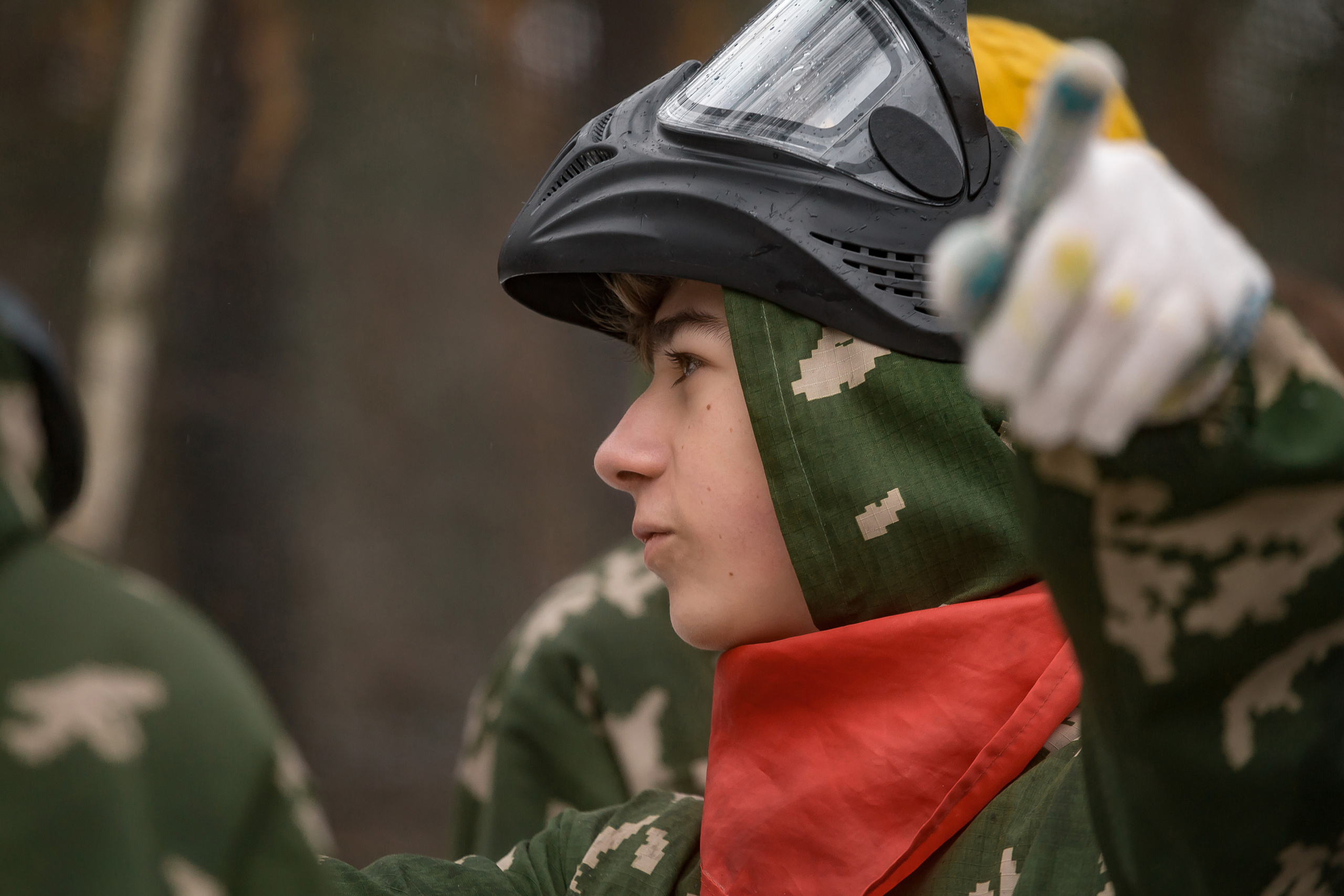 Пейнтбол в Партизан НН. Фотографиня Мария Дикова