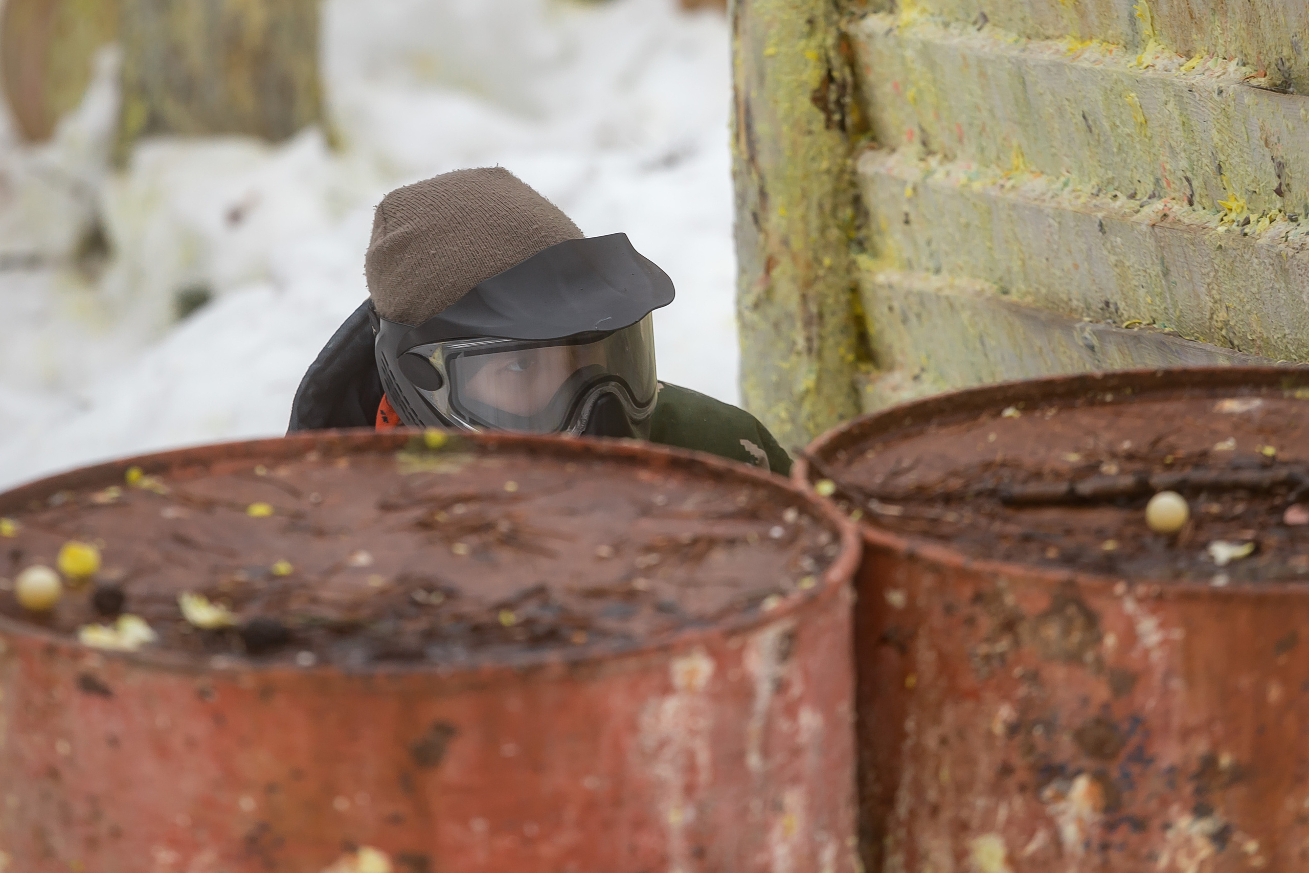 Пейнтбол в Партизан НН. Фотографиня Мария Дикова