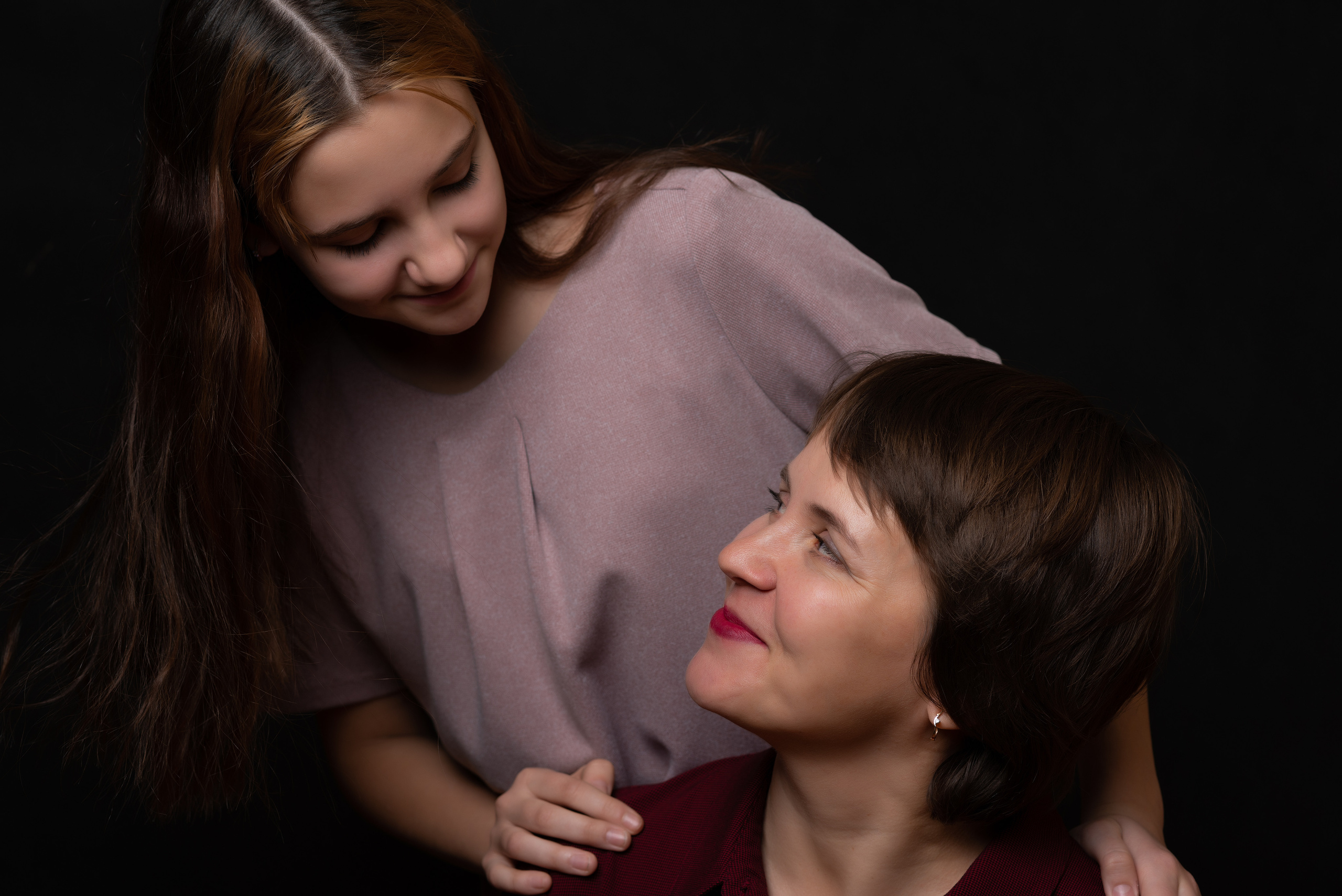 Семейная фотография в студии. Фотограф Орлов Алексей Петрович. Челябинск