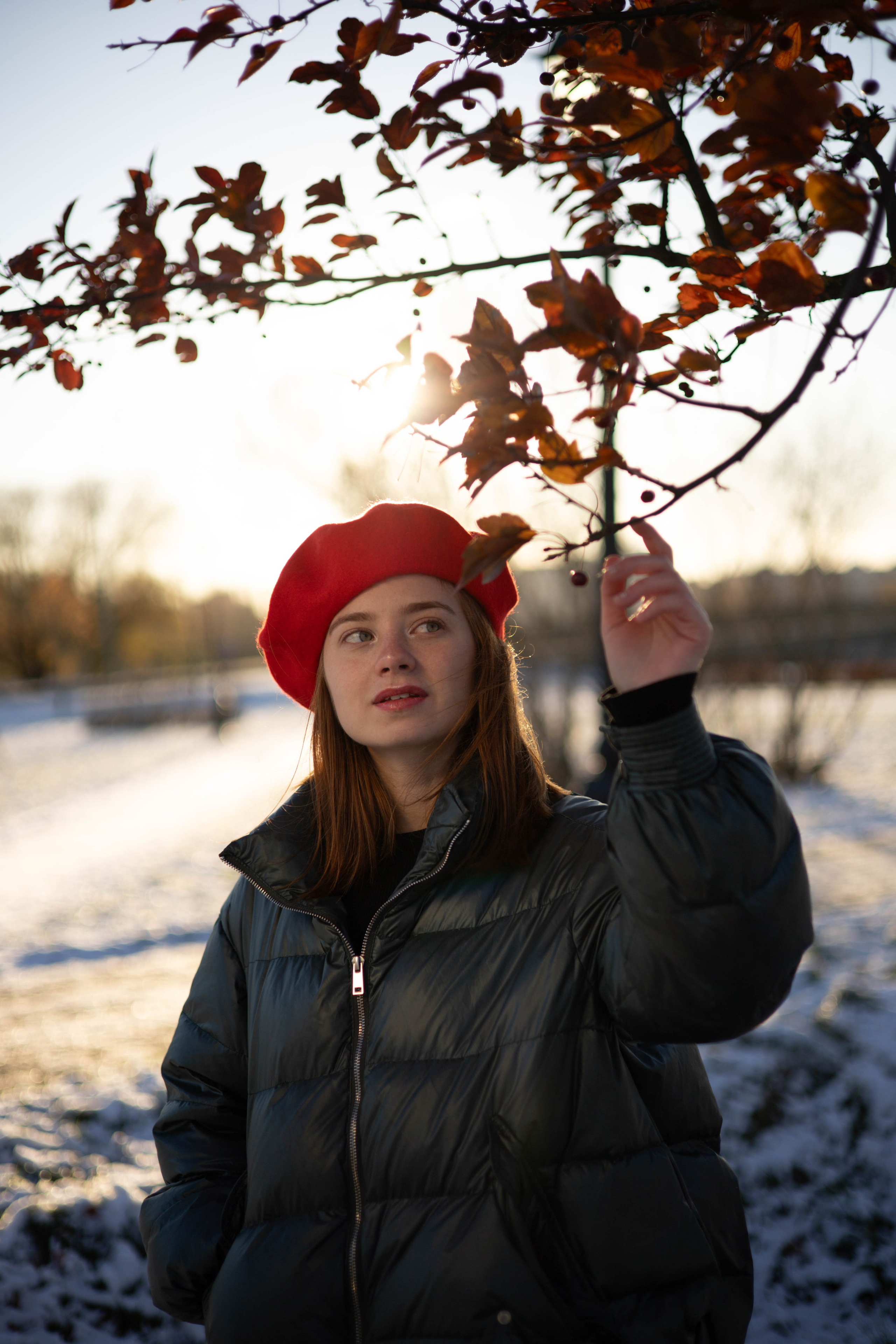 Первый снег. Фотограф Александра Кузуб Санкт-Петербург