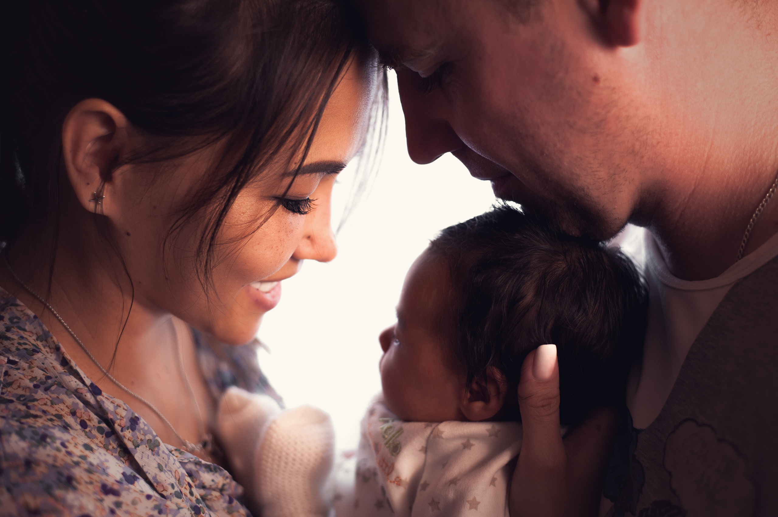 Семья. Фотограф новорождённых в Москве и Московской области