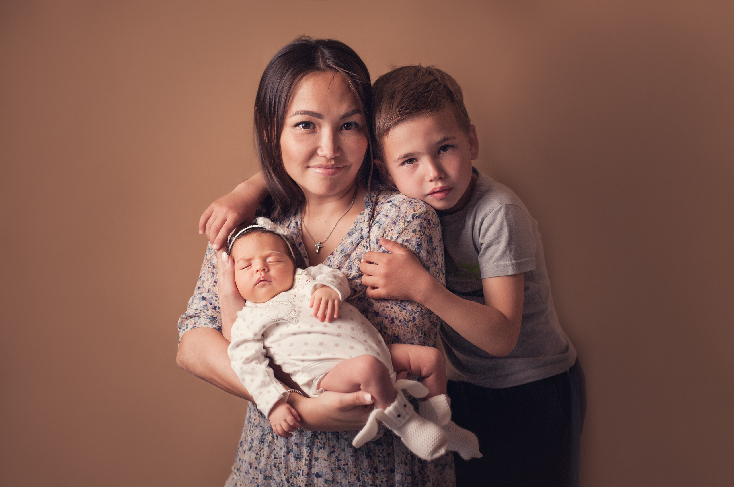 Семья. Фотограф новорождённых в Москве и Московской области