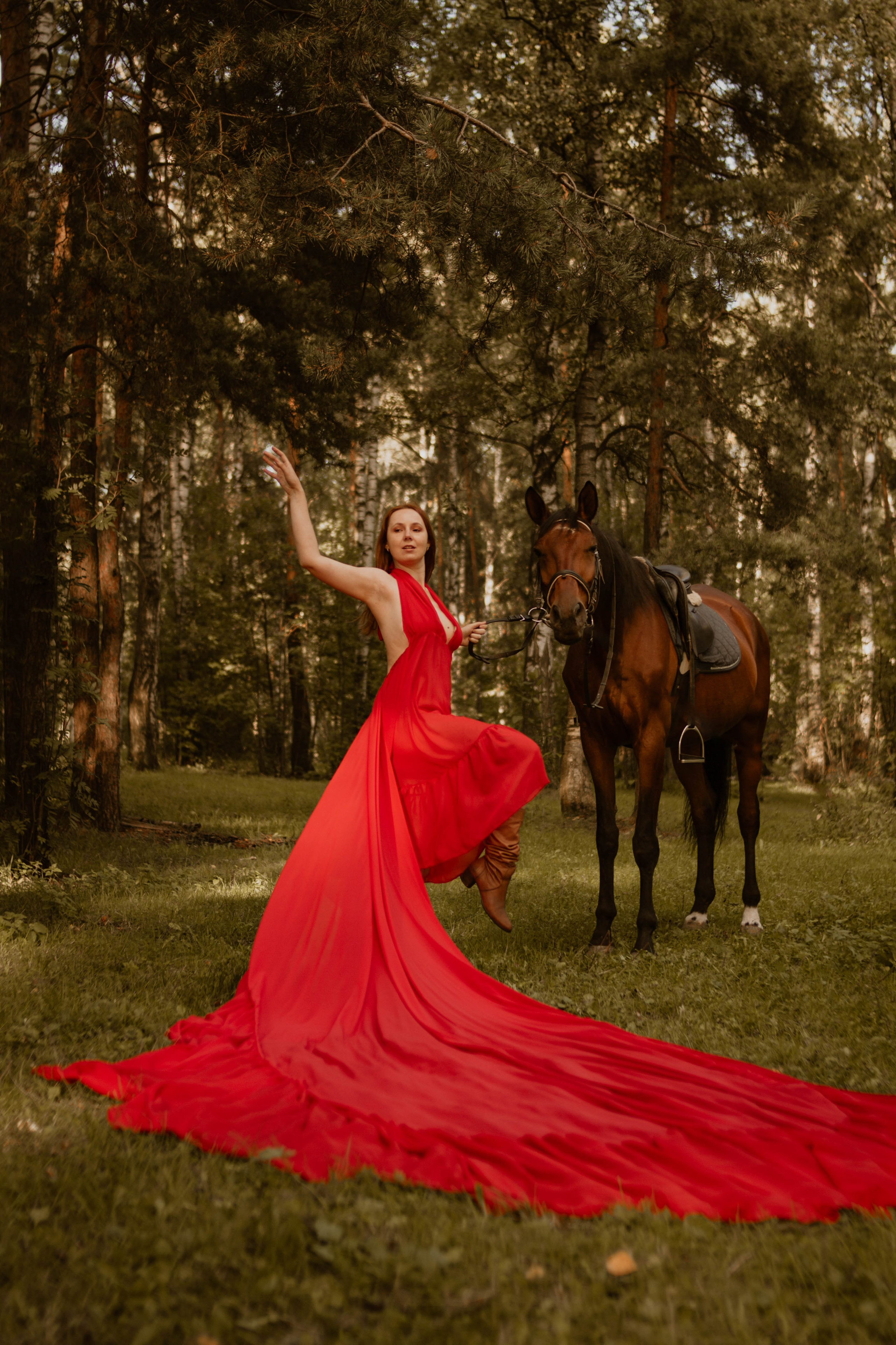 С лошадкой. Создадим шедевр? Виталина и её фотоискусство