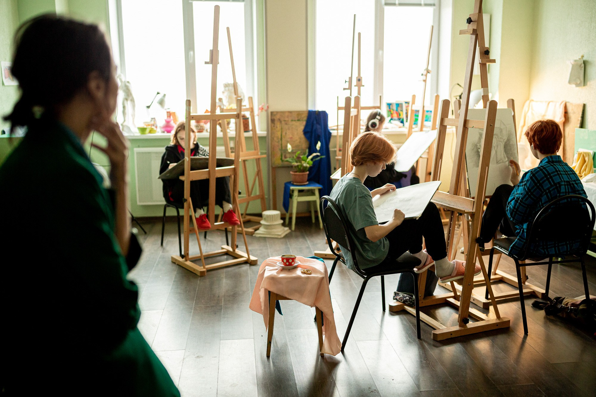 Уроки в Школе искусств. Андрей Кровлин — фотограф в Славянке