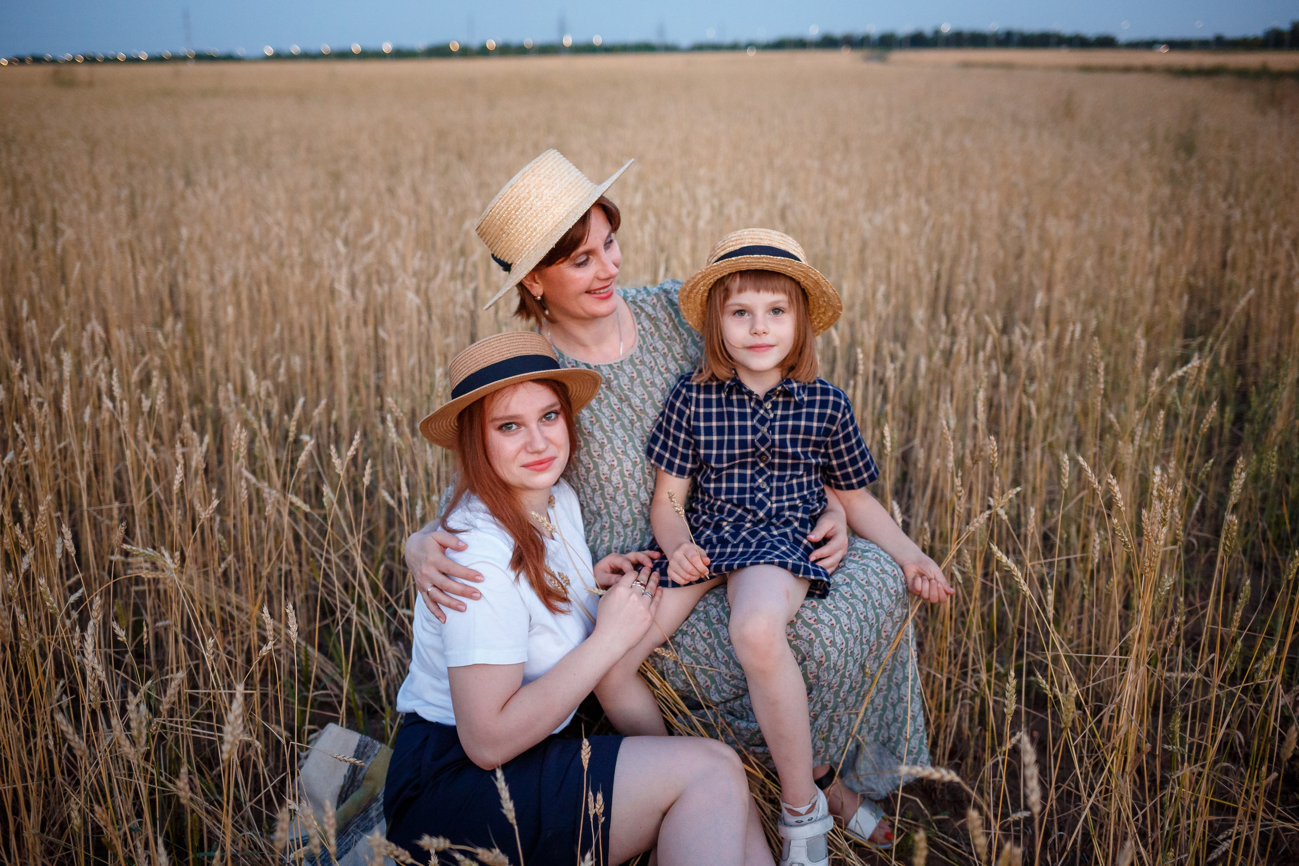 Однажды в поле. Семейный фотограф в Саратове Юлия Охотникова