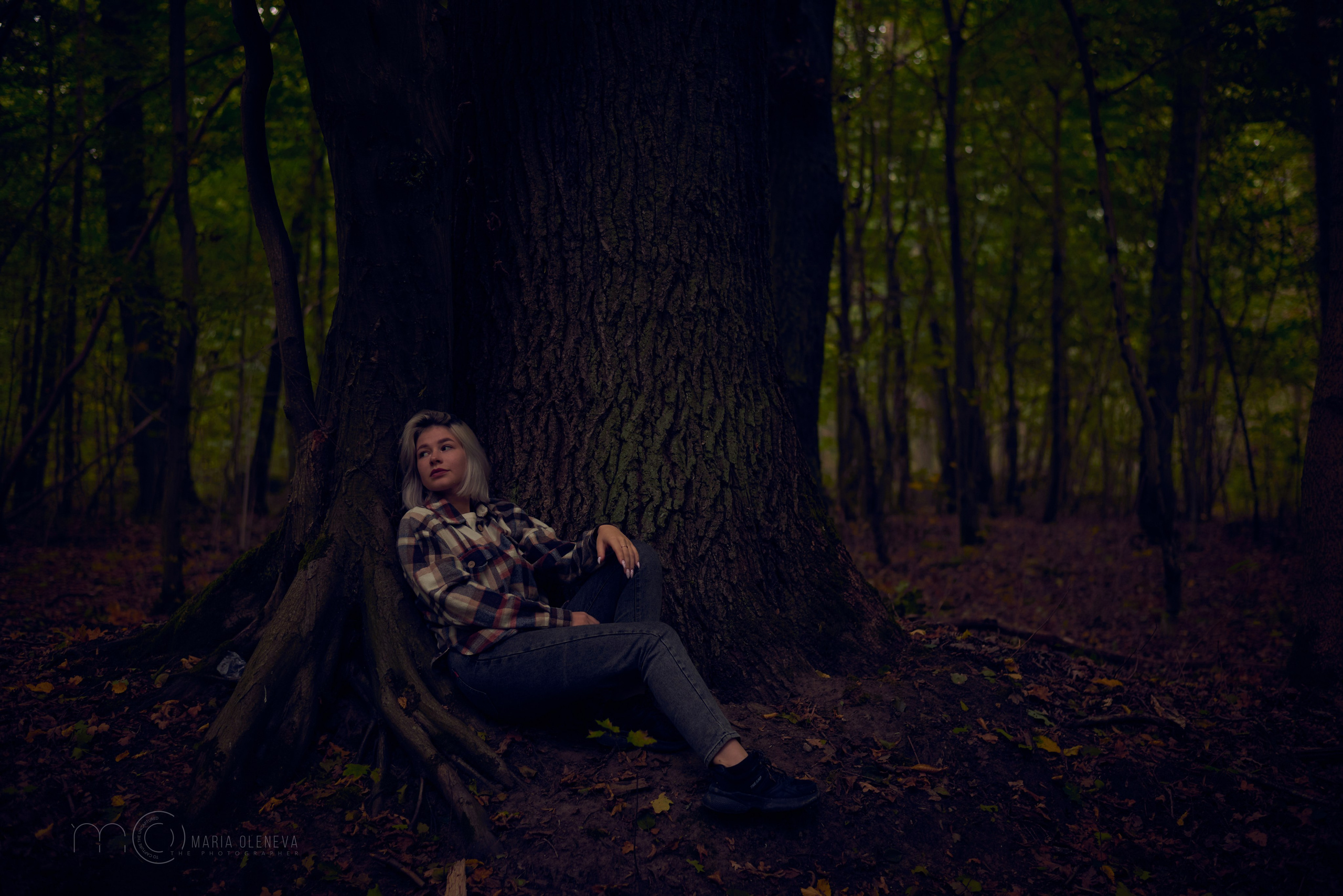 Прогулка с собакой. Фотограф Мария Оленева