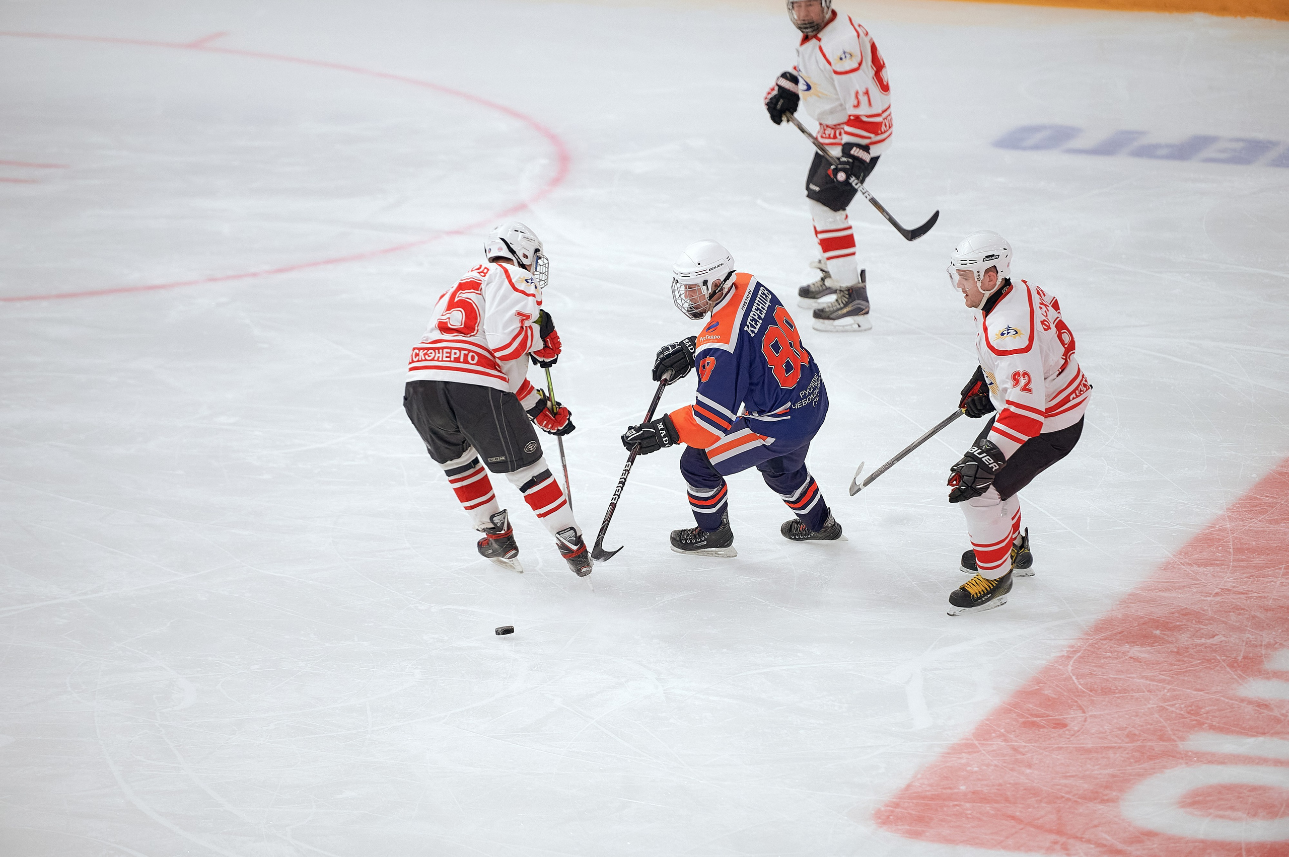 Портфолио репортажной фотосъёмки: Кристалл арена — Хоккей — РусГидро. Фотограф Яковлев Роман — Красноярск