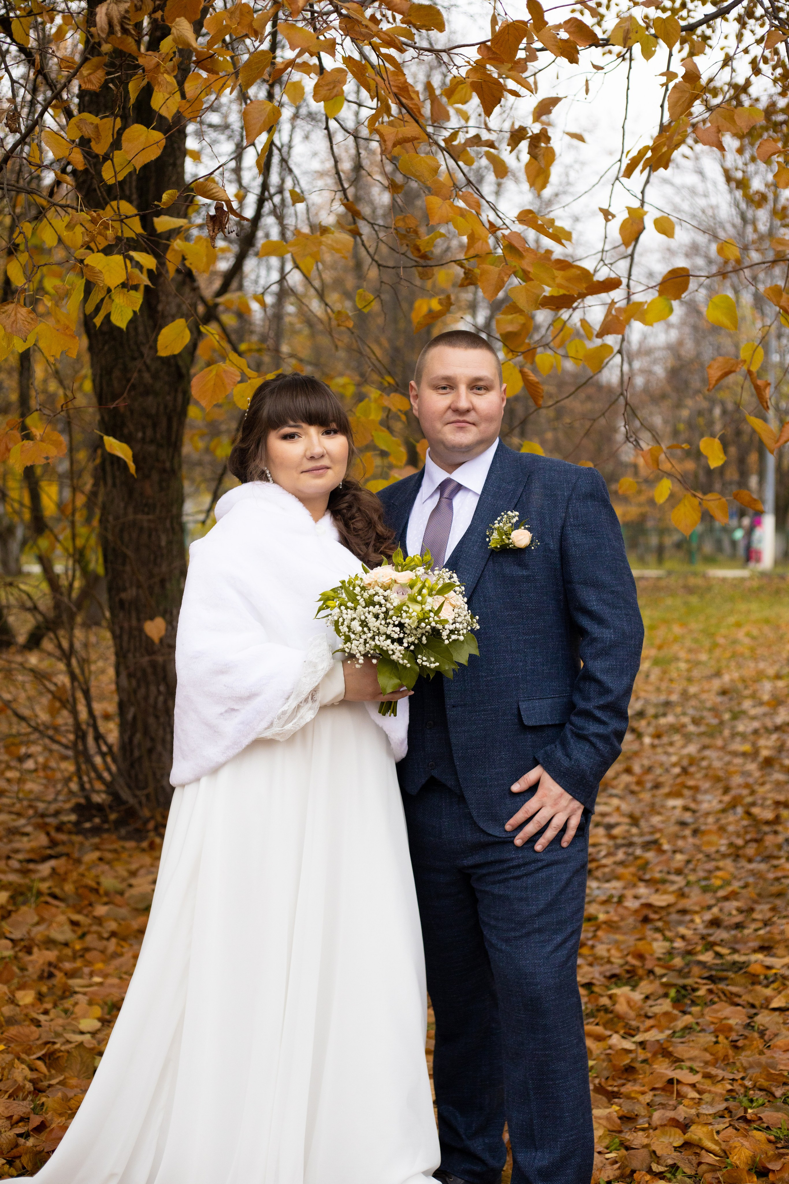 Осенняя свадебная фотосессия Железнодорожный. Фотограф в Железнодорожном и Балашихе