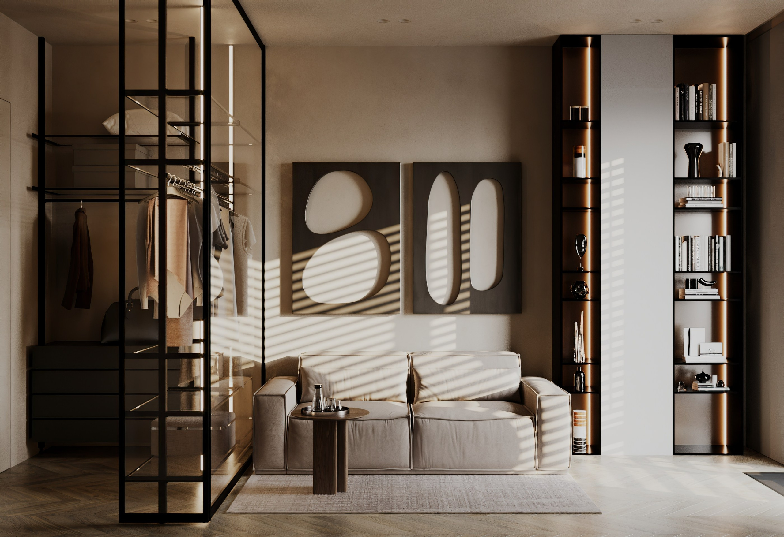 Кабинет ЖК Титул. Визуализатор Векшина Елена