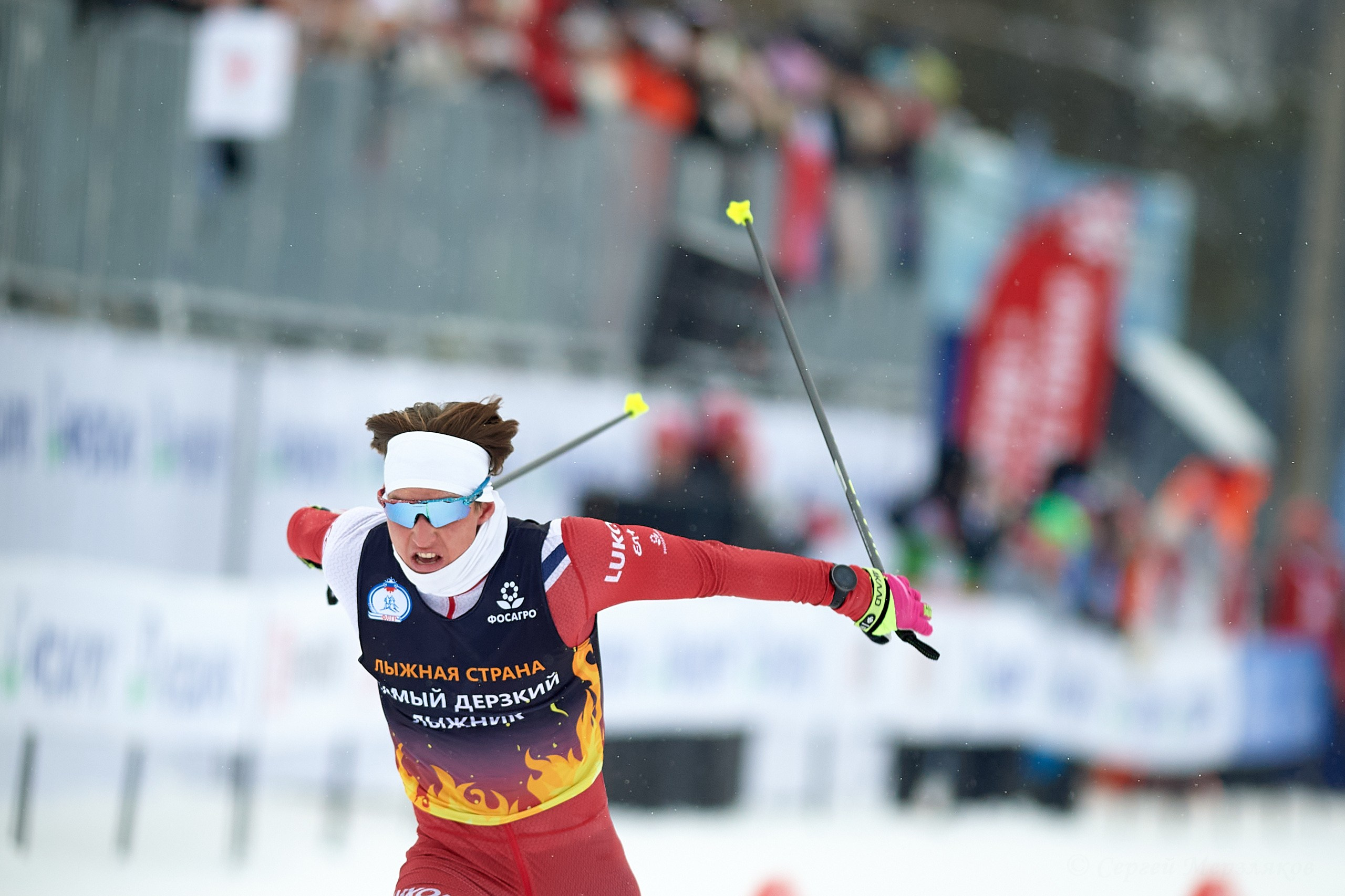 VI этап ФосАгро Кубка России по лыжным гонкам. Ижевск 25.01.2025 и 26.01.2025. Спортивный репортажный фотограф в Ижевске Сергей Мерзляков