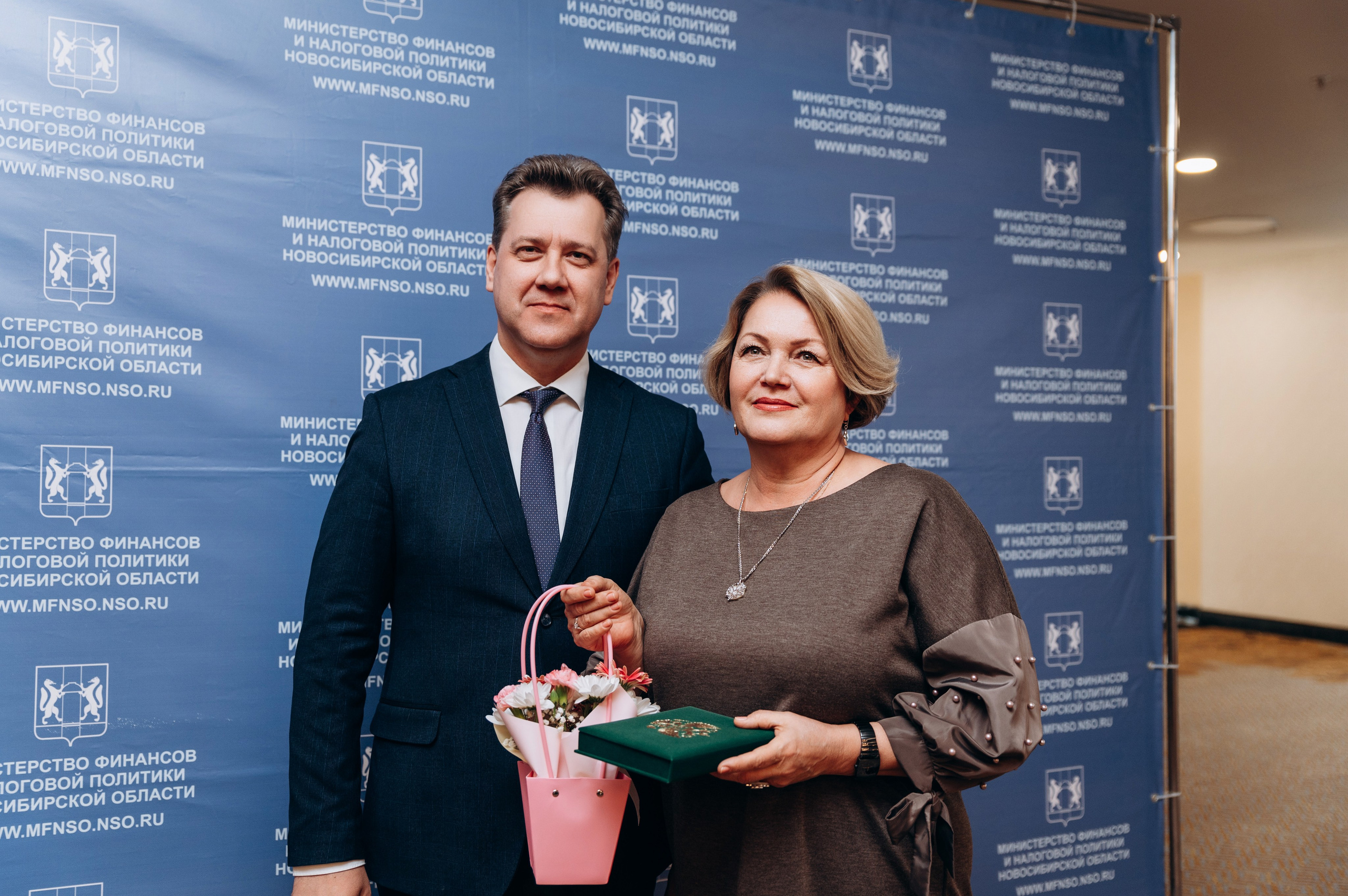 Министерство финансов РФ, награждение. Фотограф в Новосибирске