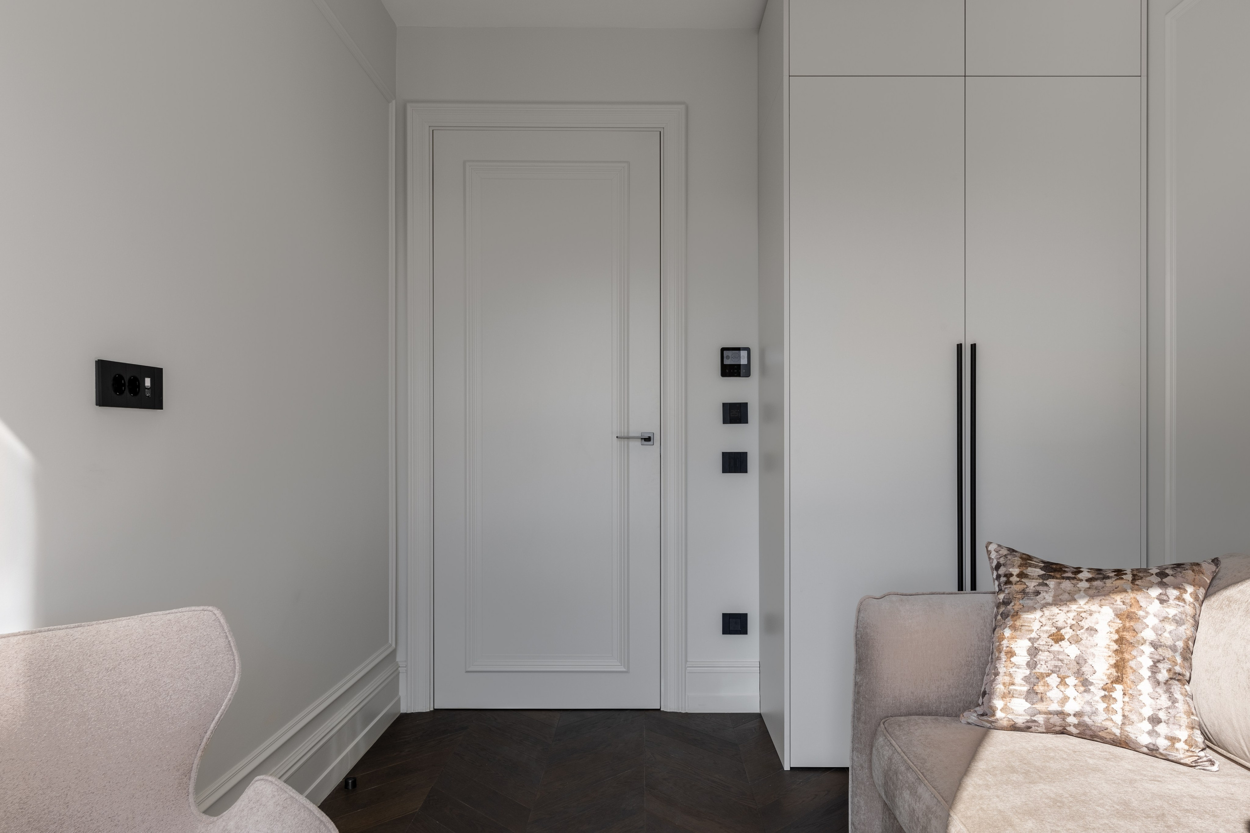 Дизайнерские апартаменты в ЖК «Поклонная 9». Veselinskiy| Интерьерный фотограф | Москва