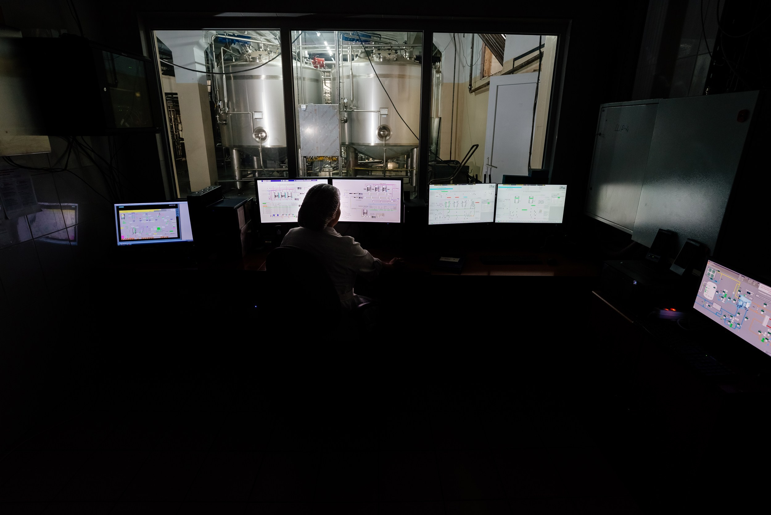 Молокозавод. Город Кропоткин, Краснодарский край. Промышленный фотограф в Ростовской области Владимир Яковенко