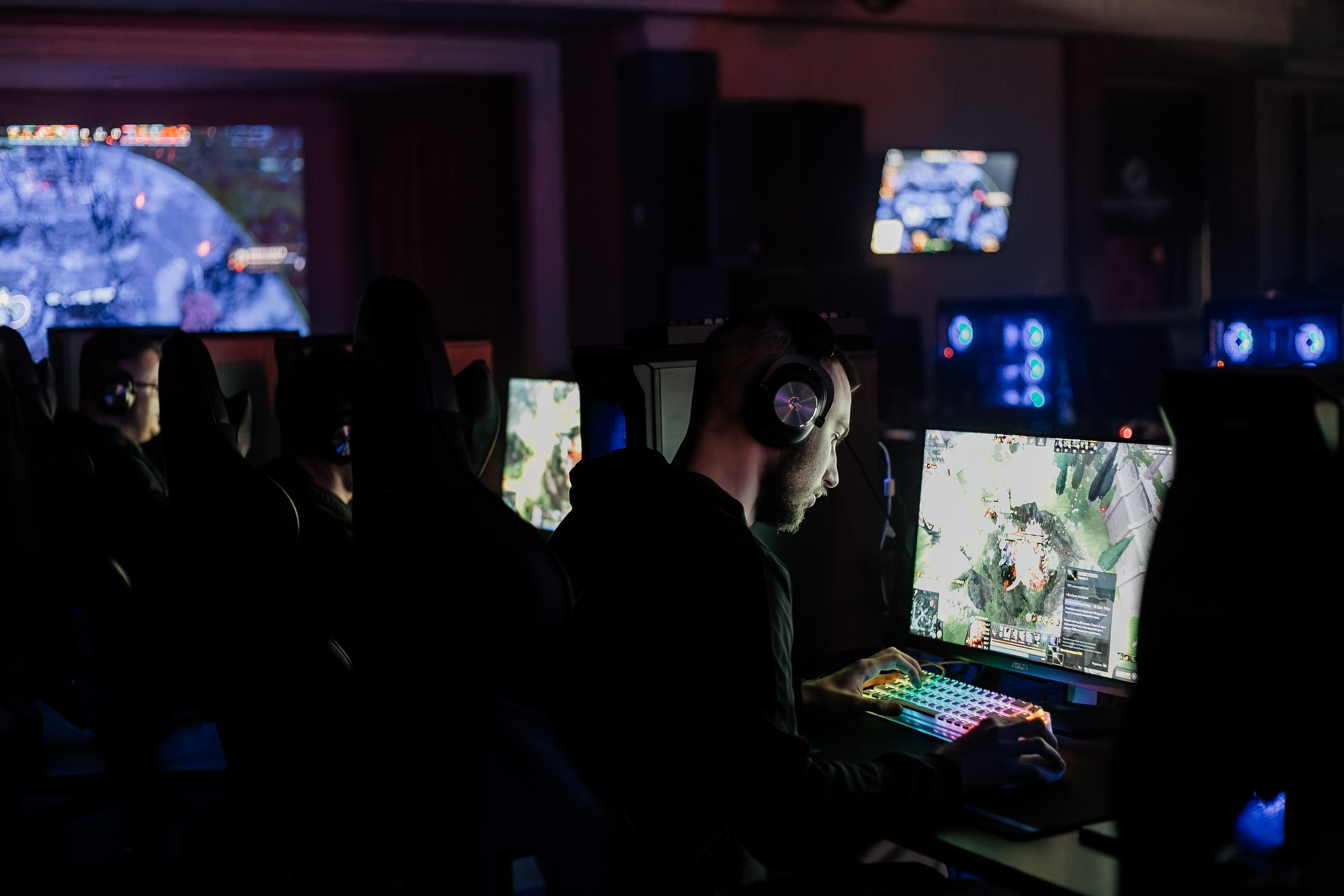 DOTA 2 tournament. Фотограф Иван Гуляев