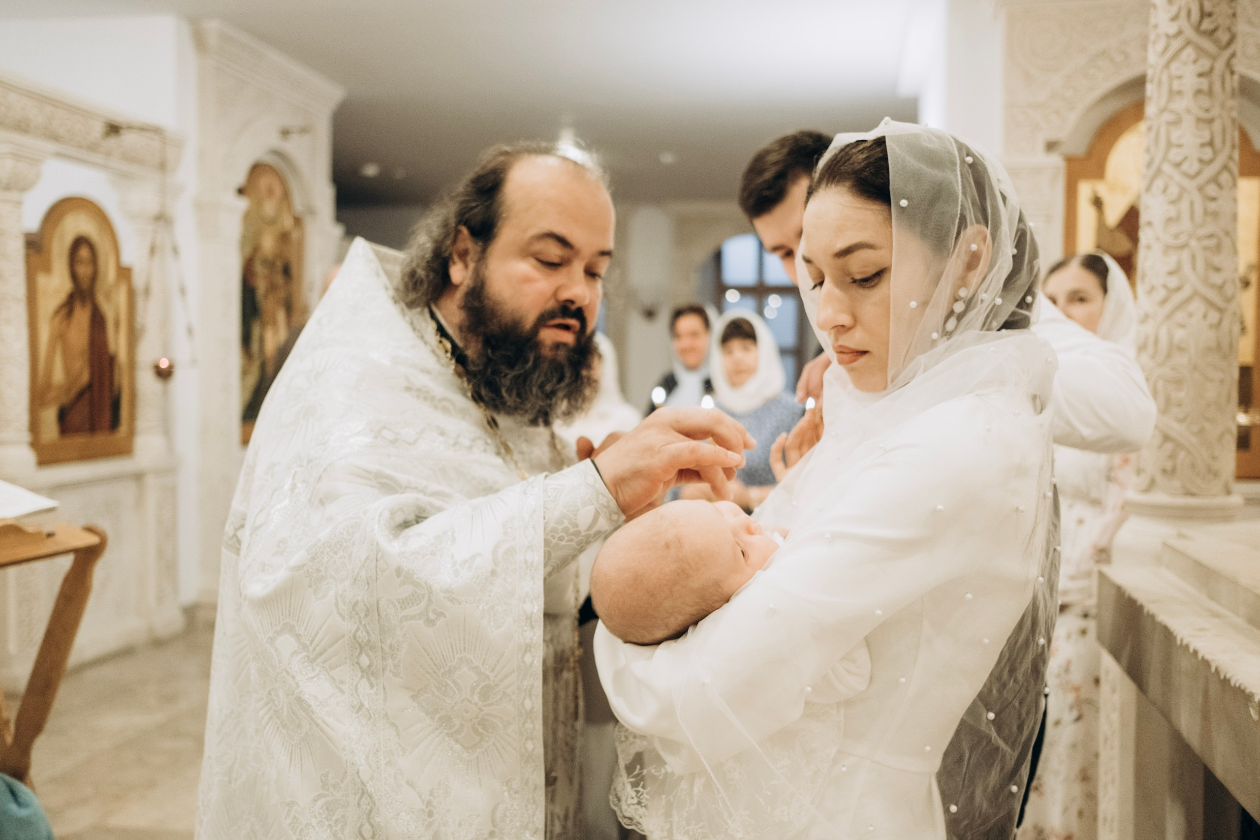 Крещение в Соборе Георгия Победоносца. Главная