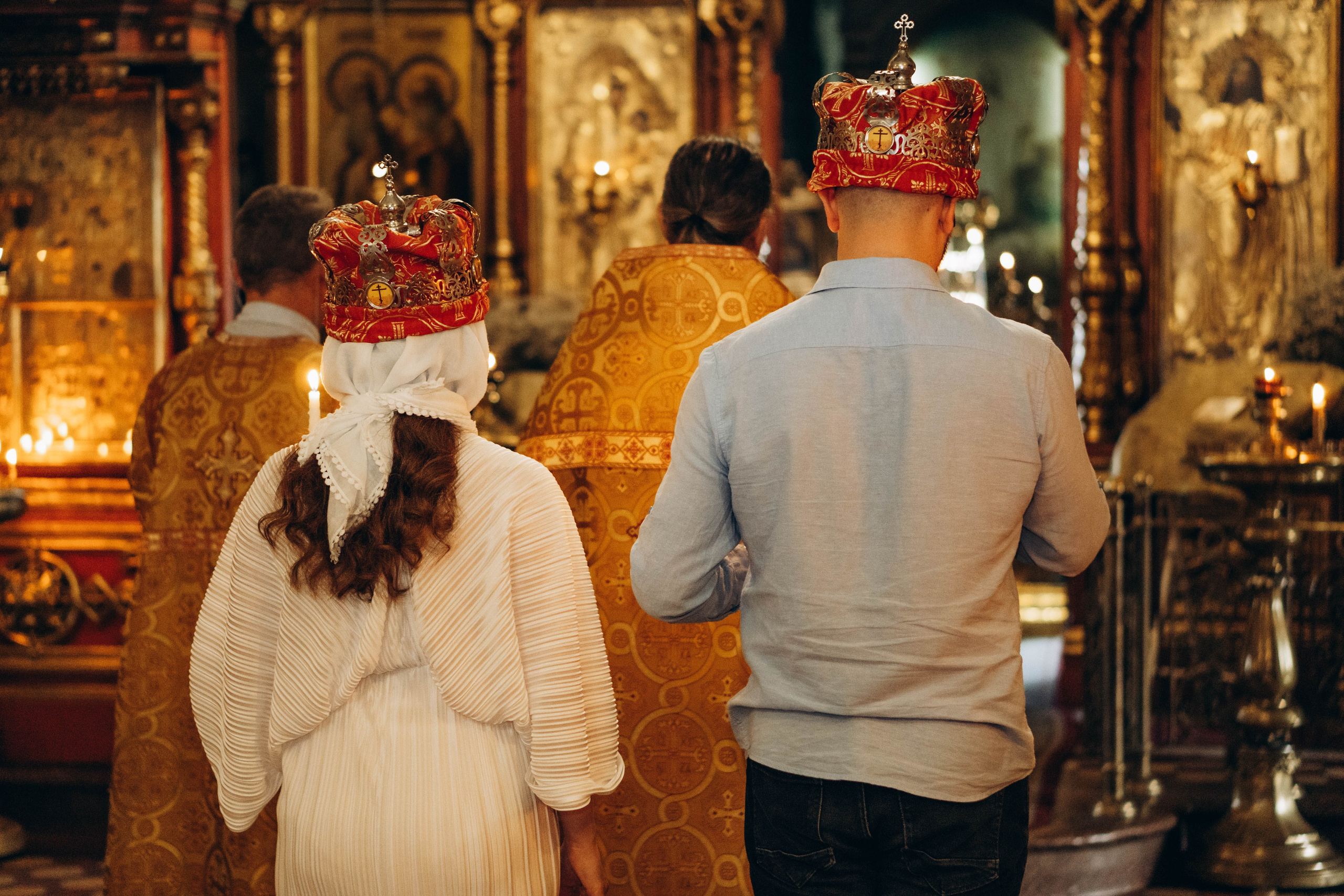 Венчание Алексея и Яны Церковь Рождества Христова. Фотограф Москва Валерия Веденина