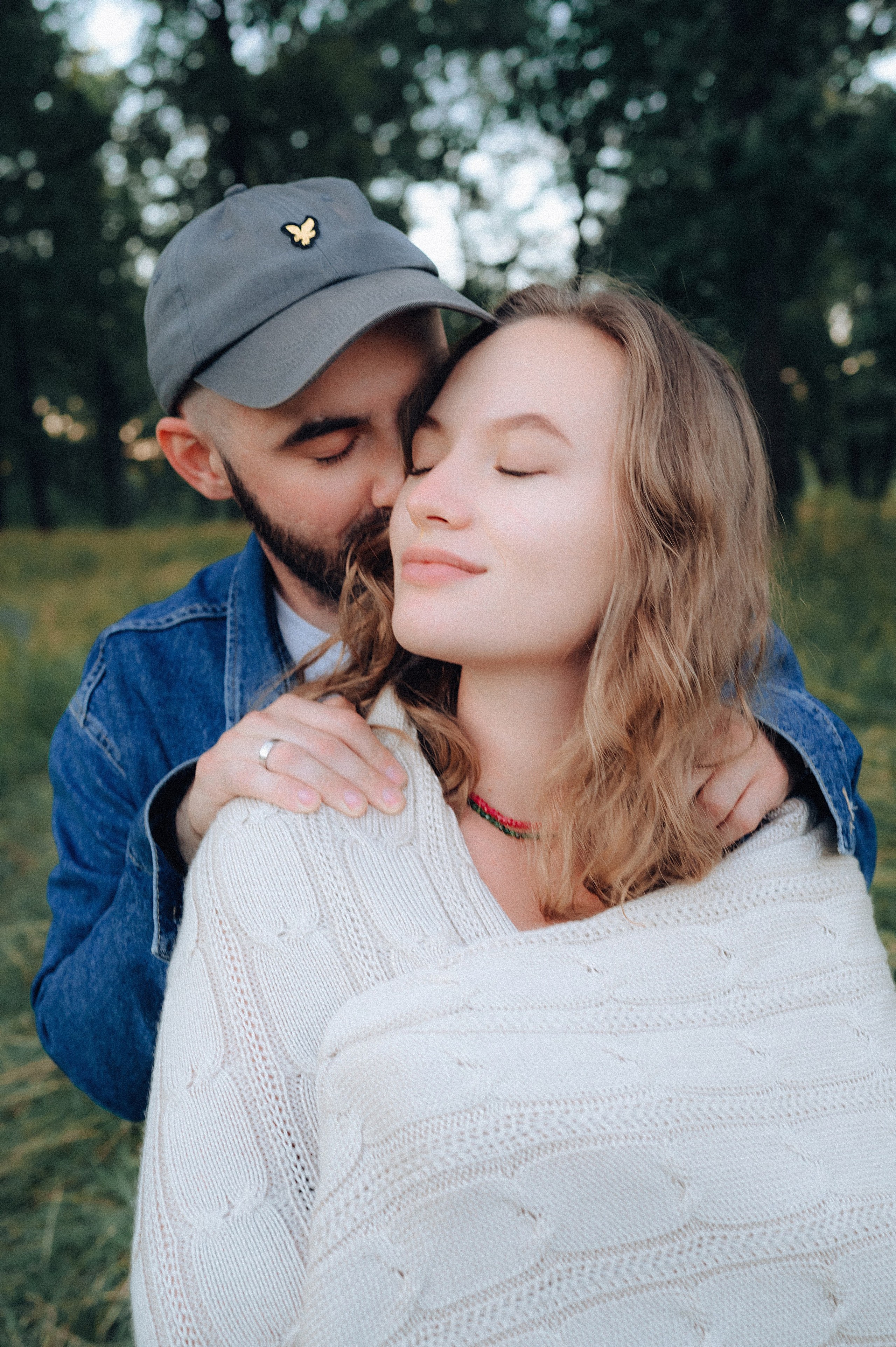 Лес.закат.Вика и Денис. Детский и семейный фотограф Катерина Мишина