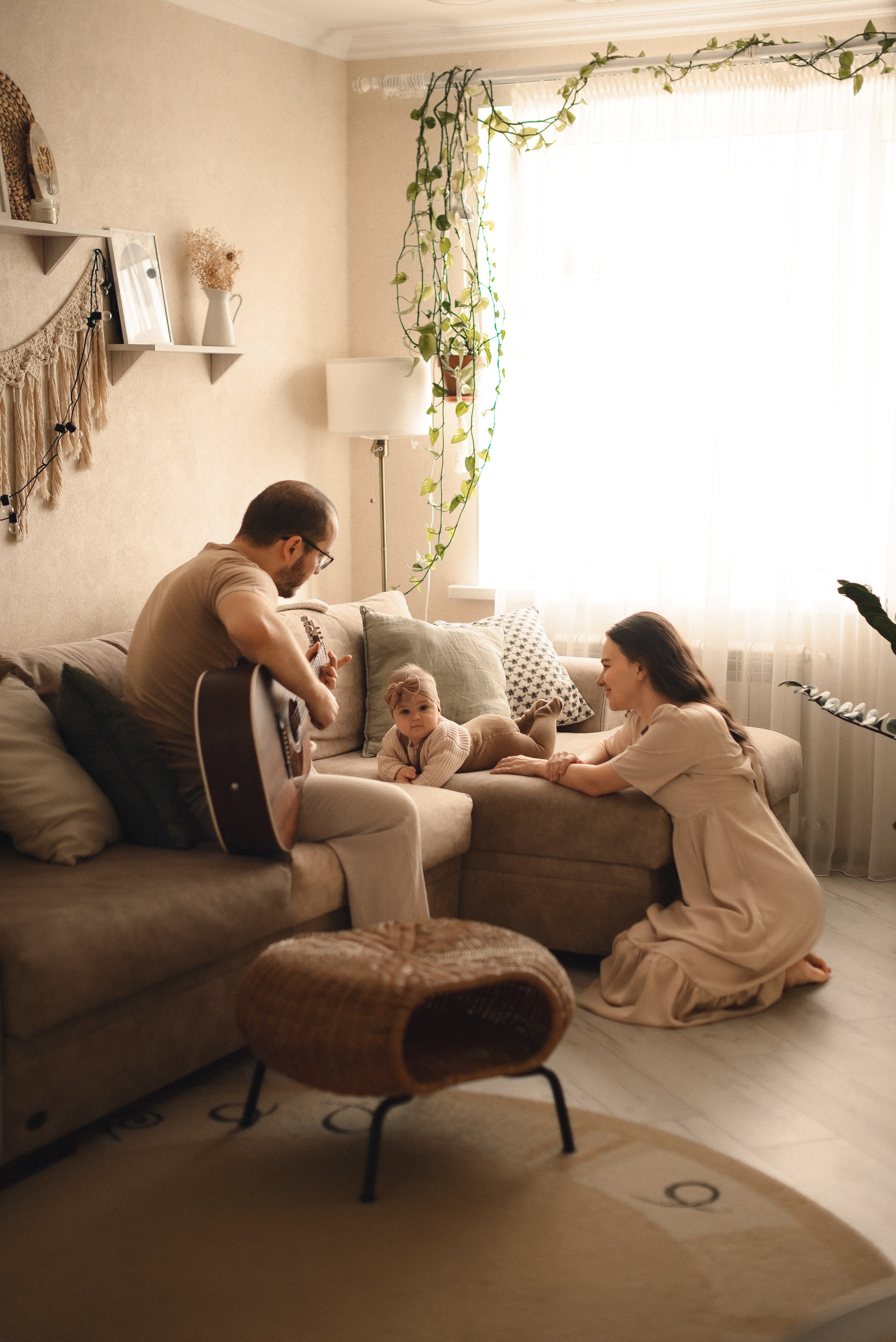 Первая фотосессия маленькой Яны. Семейный фотограф в г. Ставрополь, Сорокина Мария