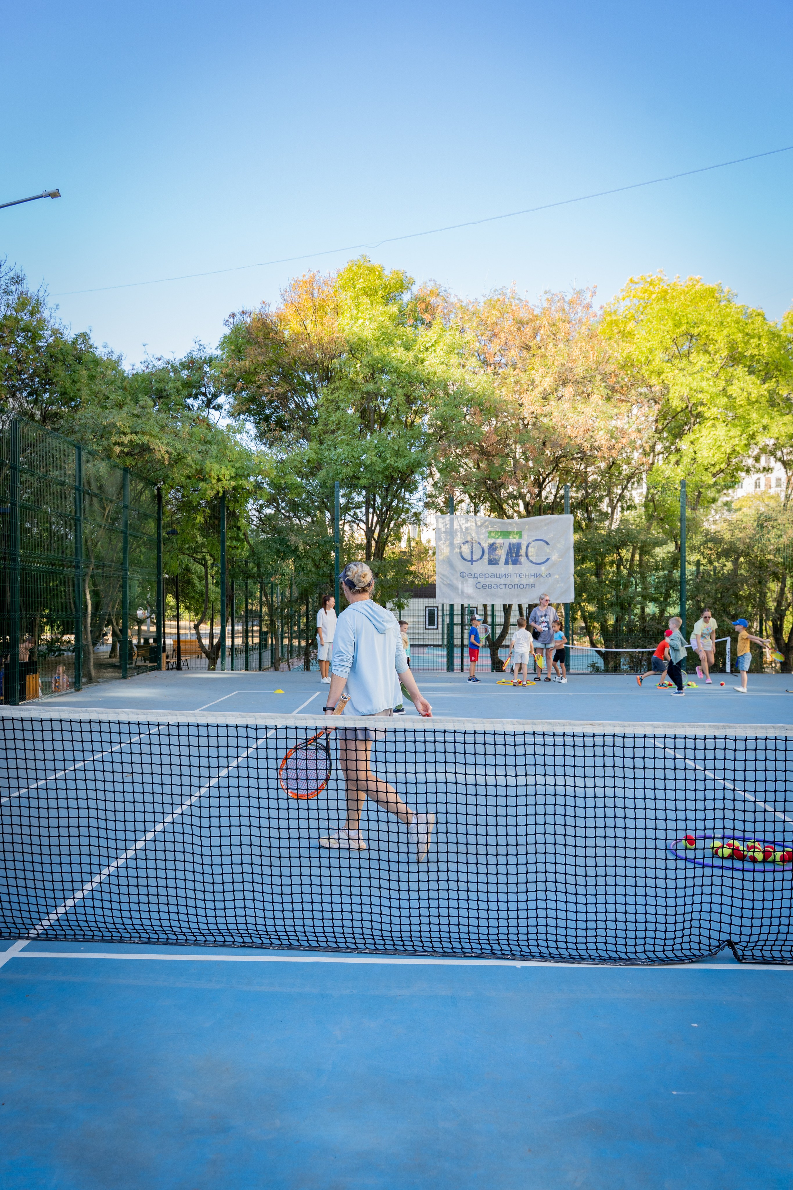 Федерация тенниса Севастополь. Малыши. Анастасия Дунаева. Фотограф в Севастополе