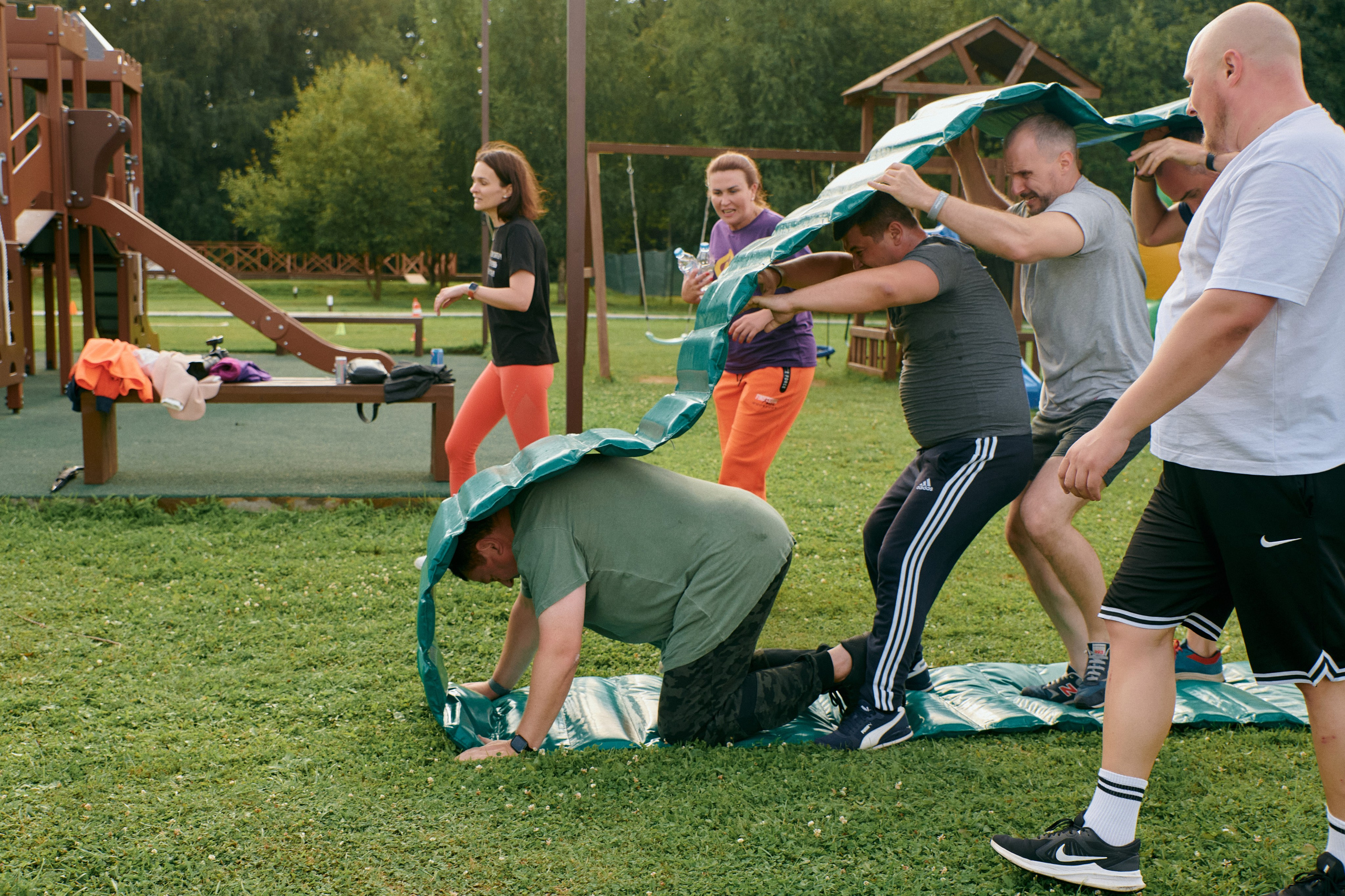 Тимбилдинг. Останкино. ФОТОГРАФ Кристина Павлова | МОСКВА
