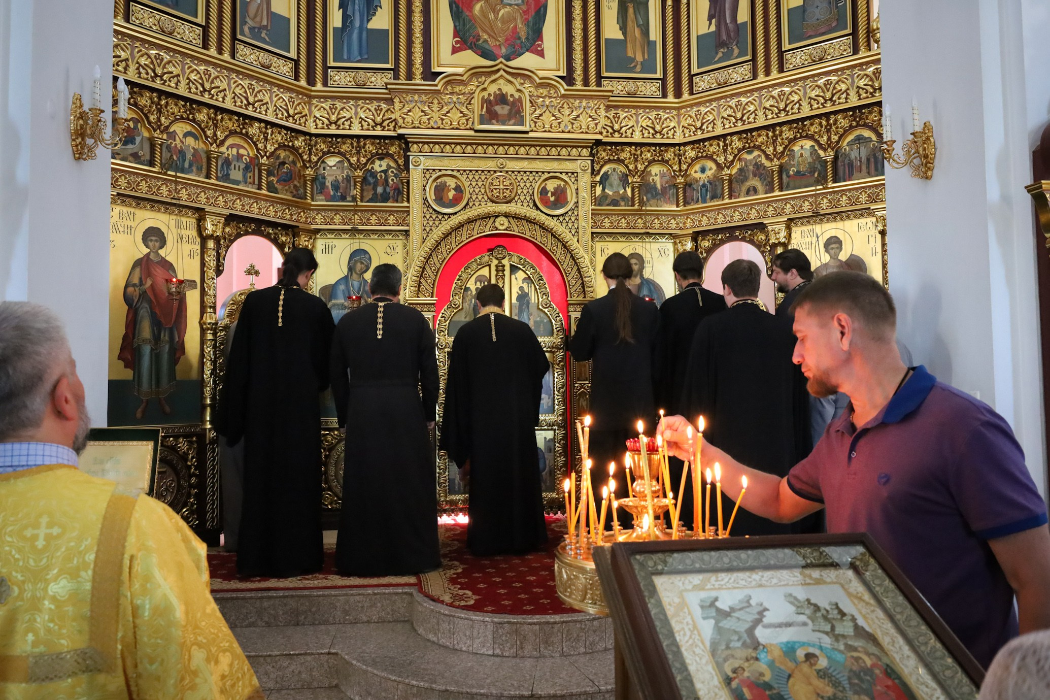 Многодневный крестный ход в Вавилов Дол. Саратовское Северо-Западное благочиние