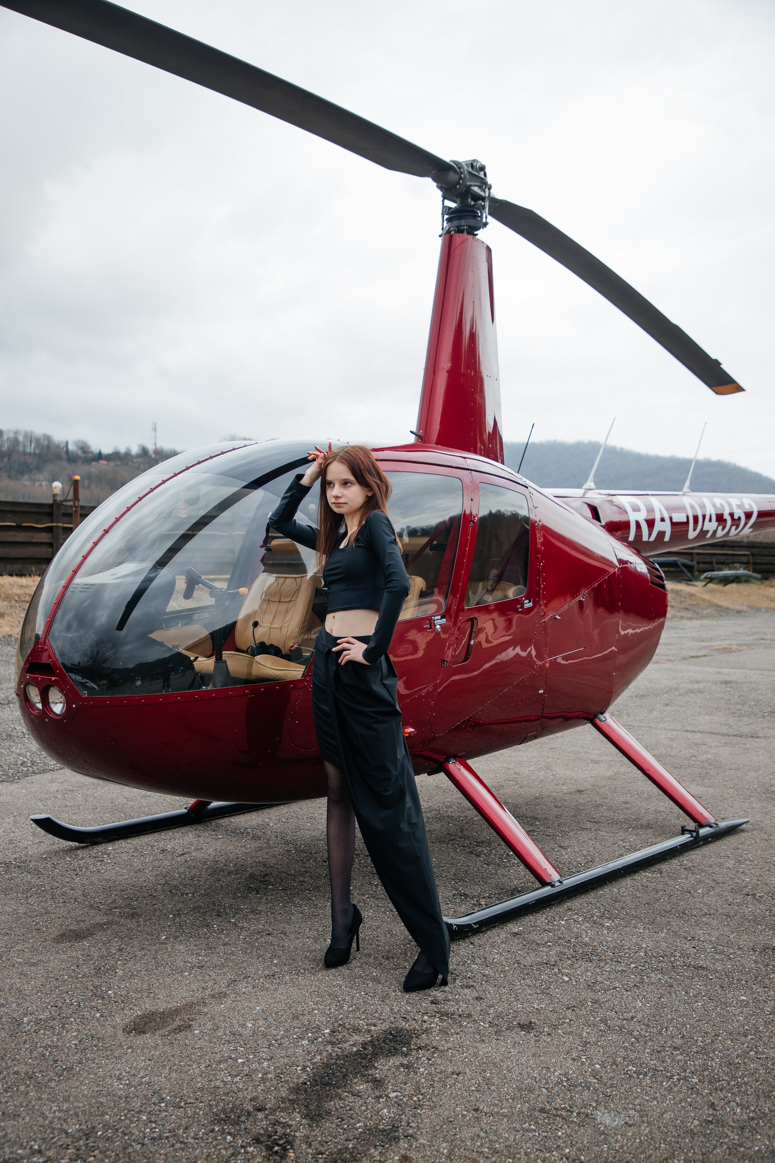 Aviation Style. Efimova Model Agency